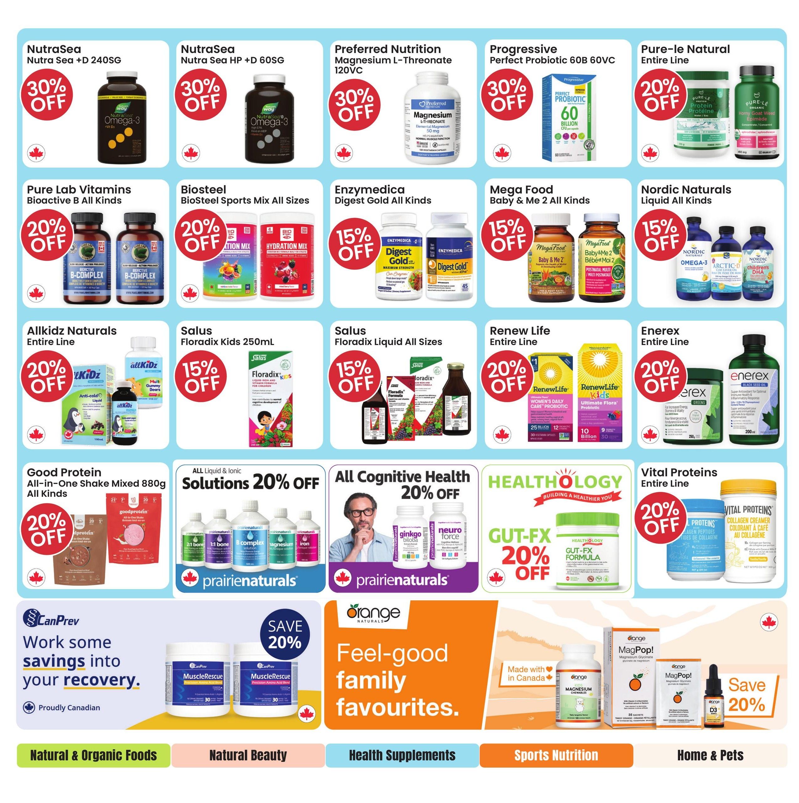 Healthy Planet Flyer July 23 to August 19