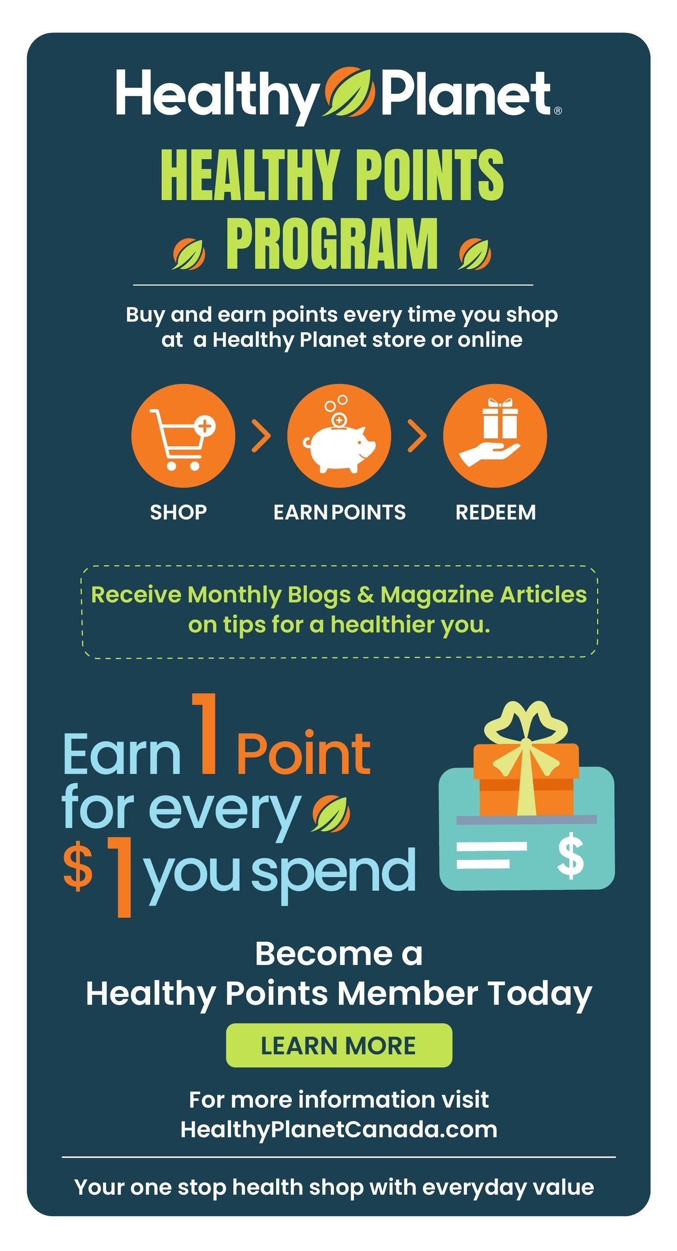 Healthy Planet Flyer July 23 to August 19