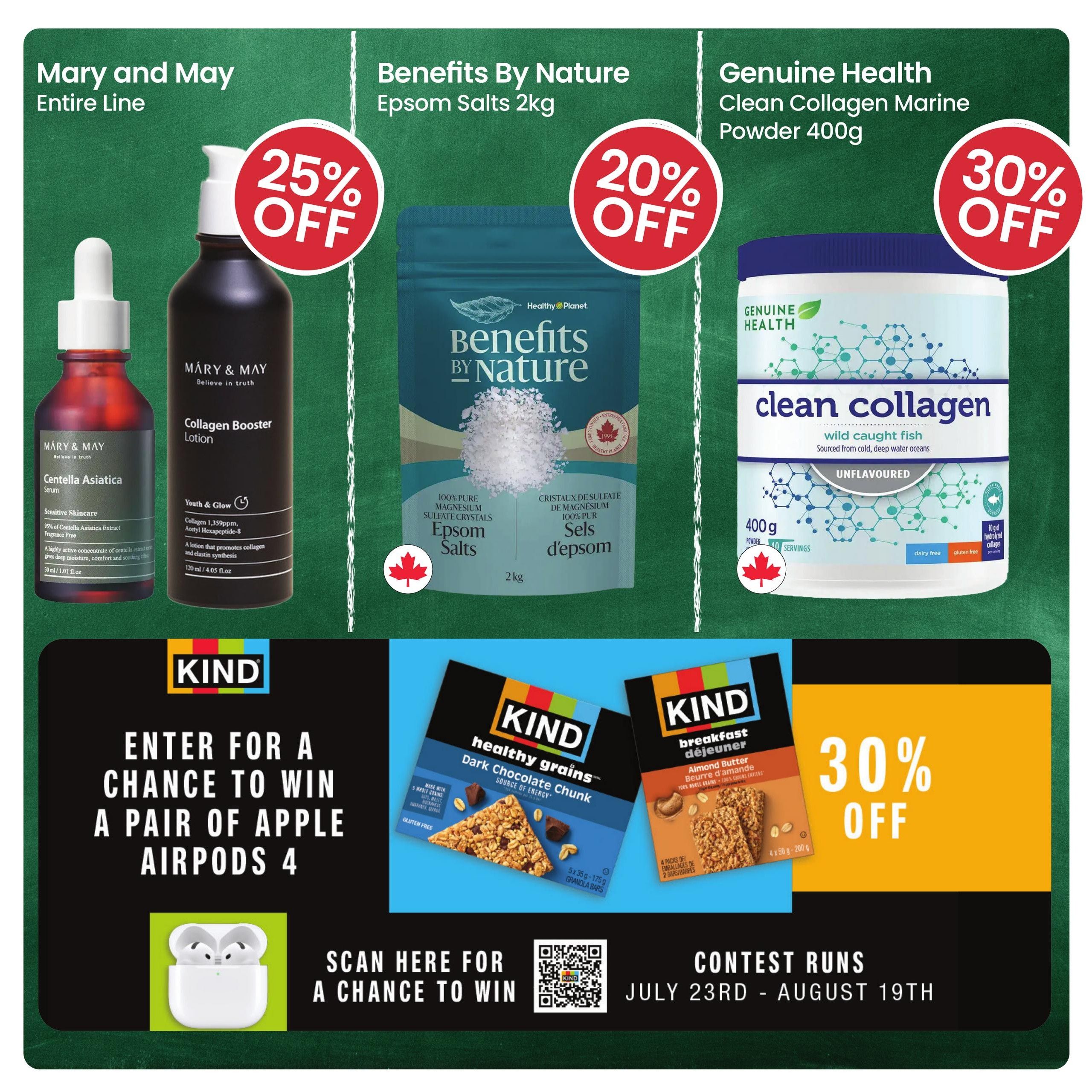 Healthy Planet Flyer July 23 to August 19