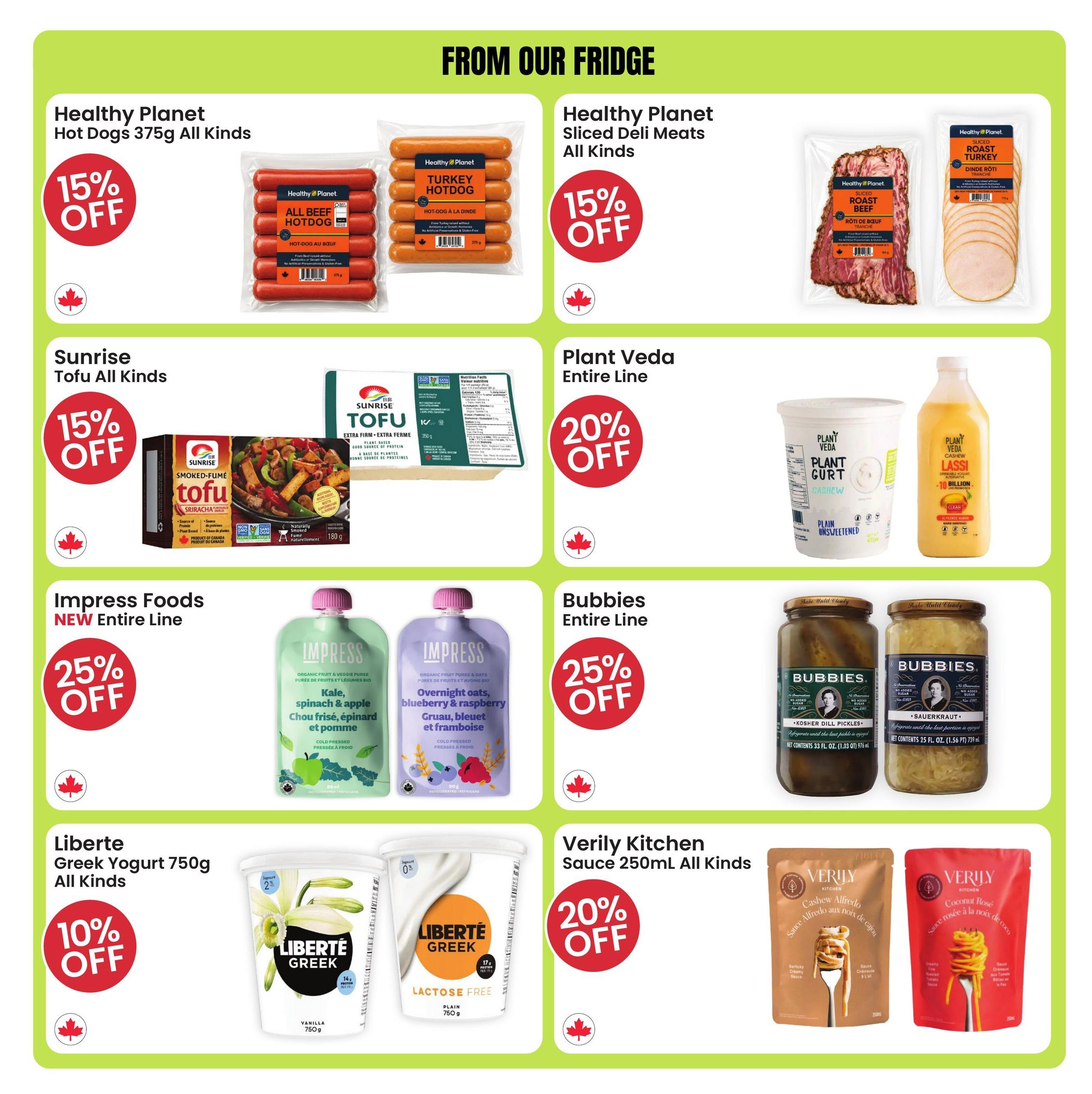 Healthy Planet Flyer July 23 to August 19