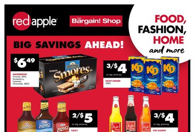 The Bargain Shop & Red Apple Stores Flyer July 23 to 29
