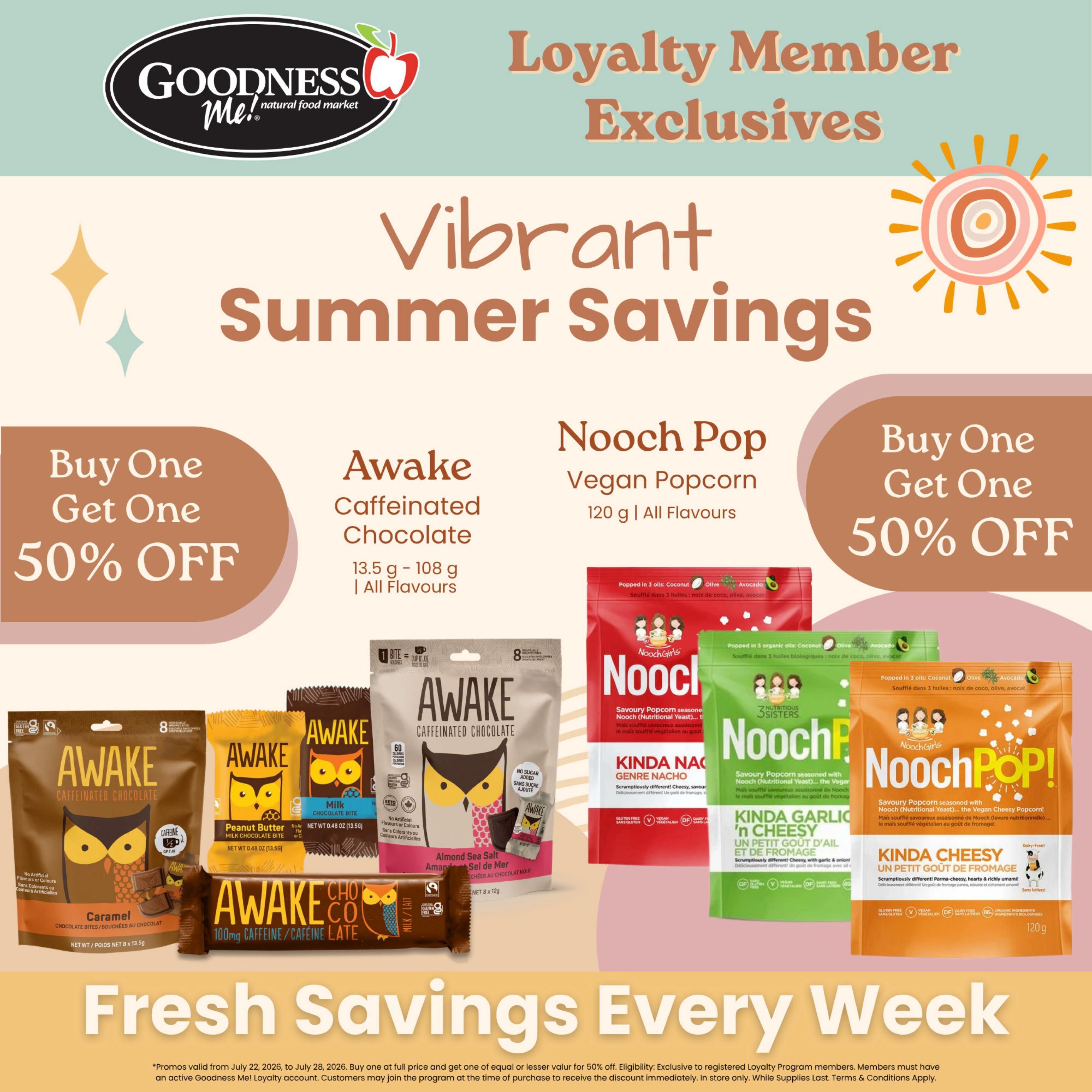 Goodness Me Flyer July 22 to 28