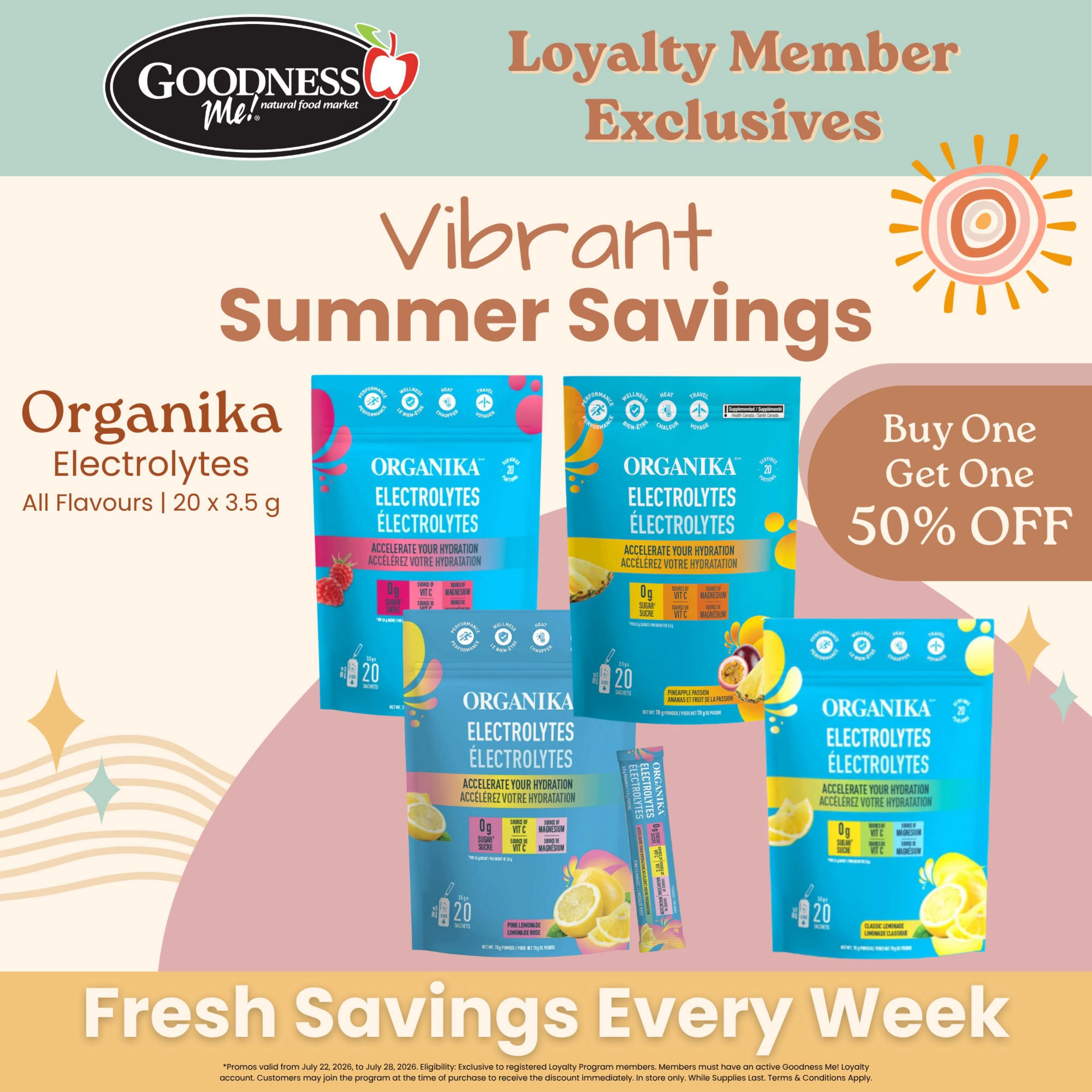 Goodness Me Flyer July 22 to 28