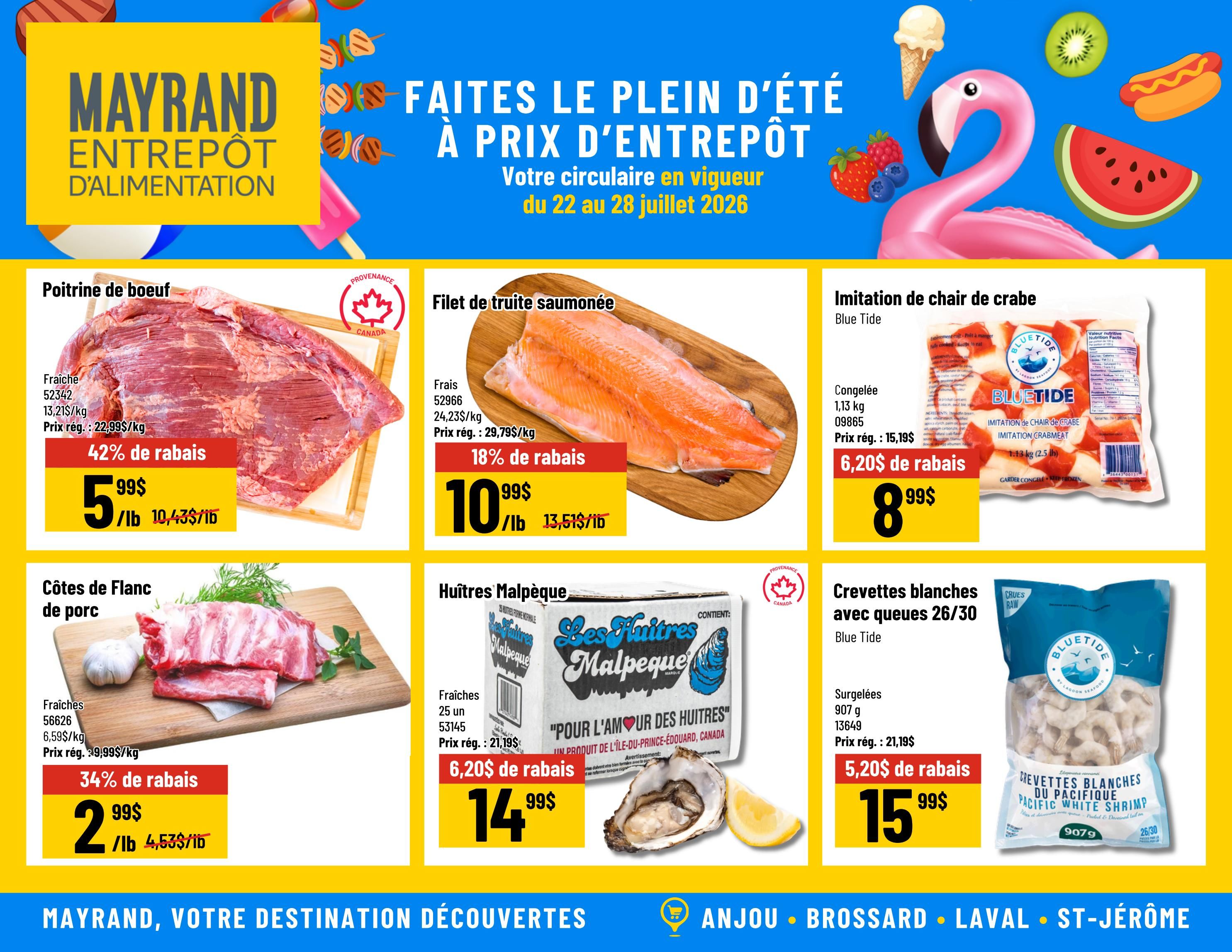 Mayrand Flyer July 22 to 28