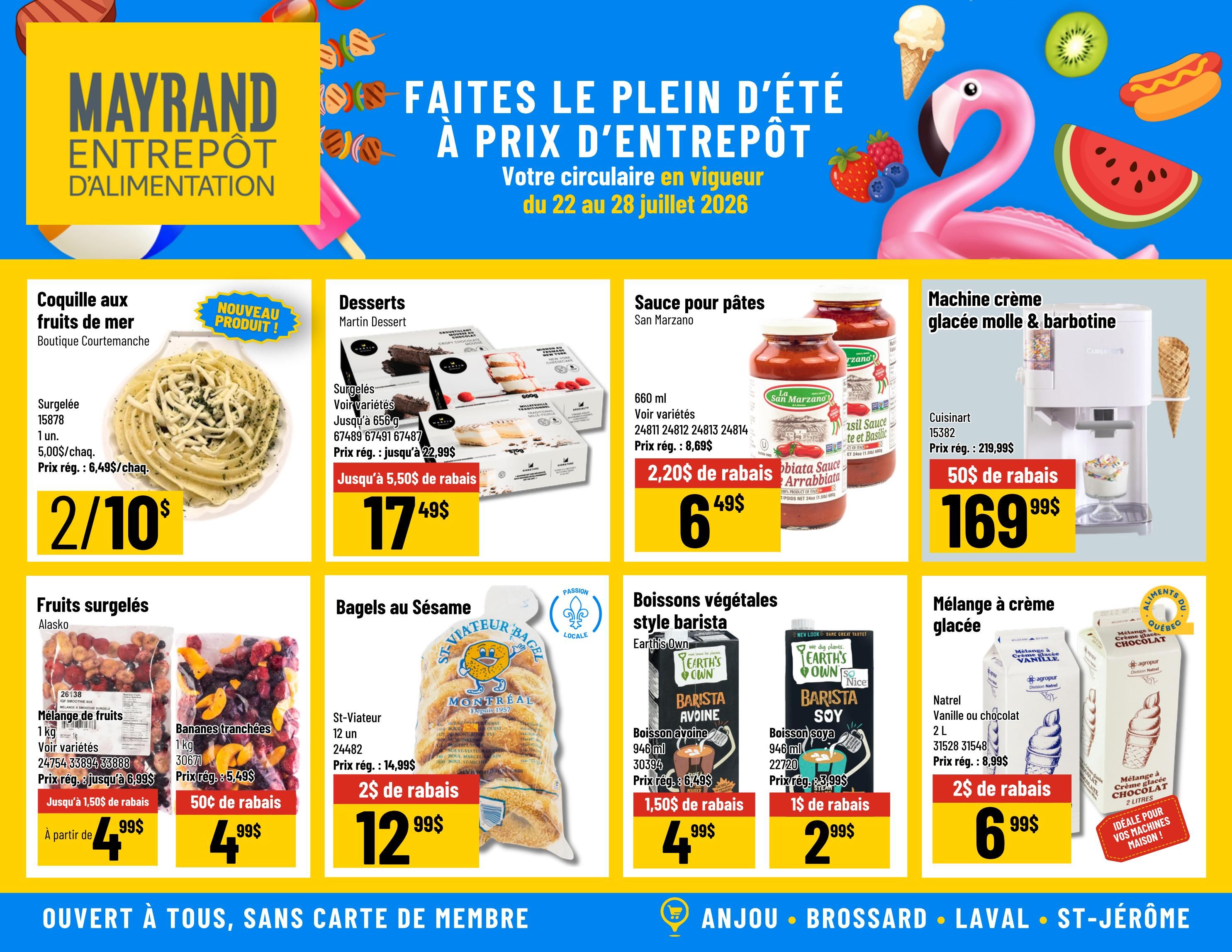 Mayrand Flyer July 22 to 28