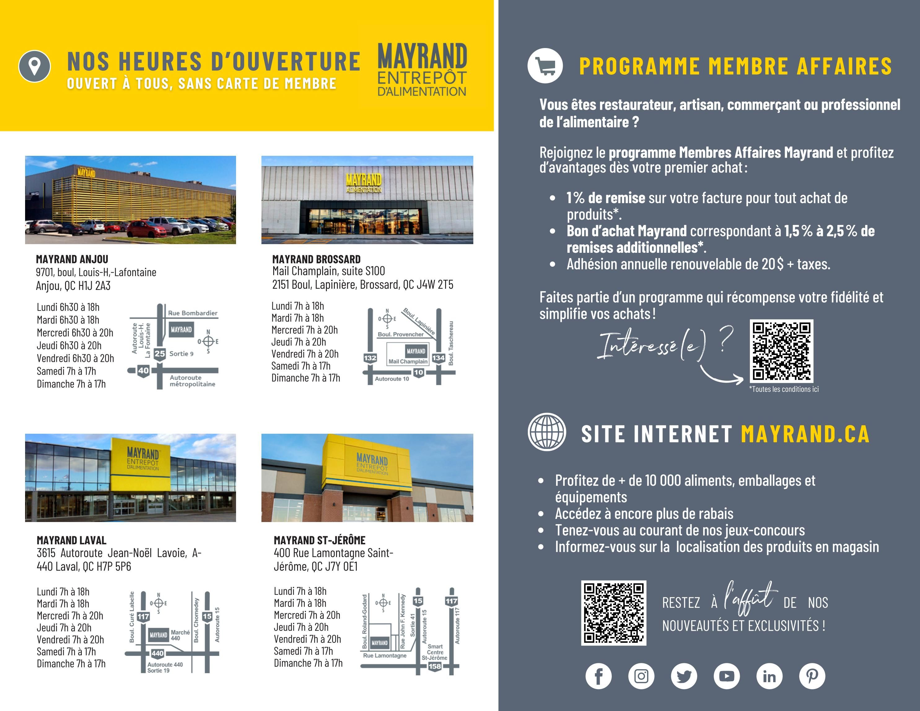 Mayrand Flyer July 22 to 28
