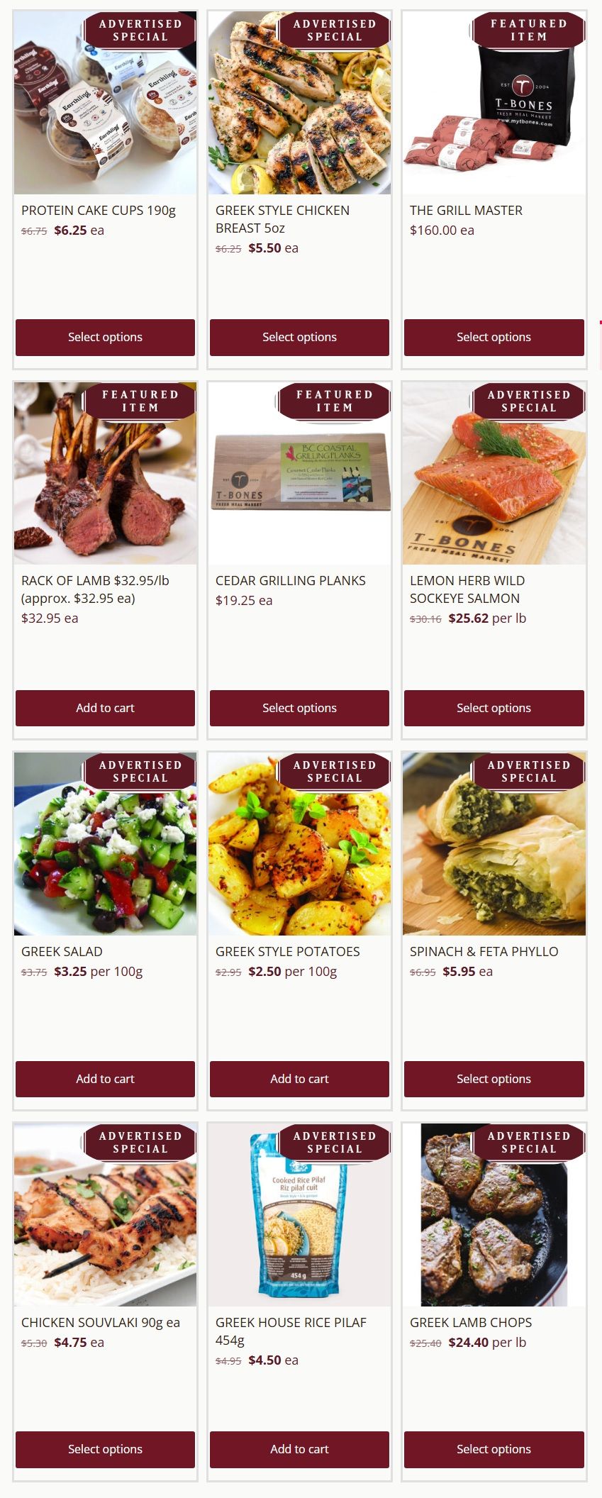 T-Bone's Flyer July 22 to 28