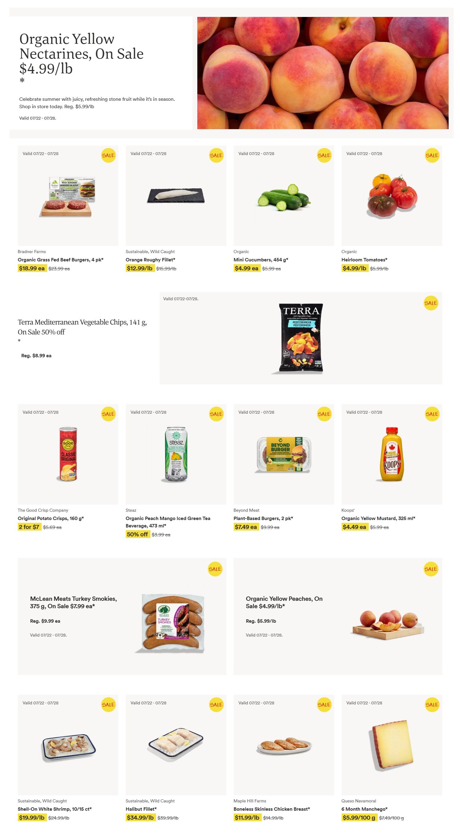 Whole Foods Market (West) Flyer July 22 to 28