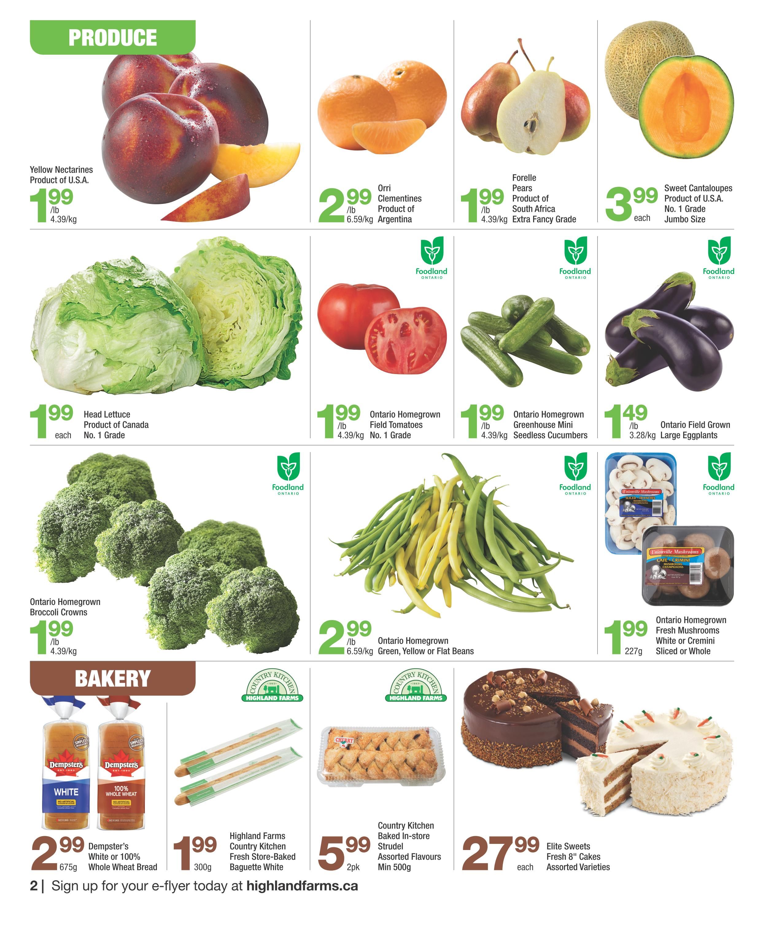 Highland Farms Flyer July 23 to 29