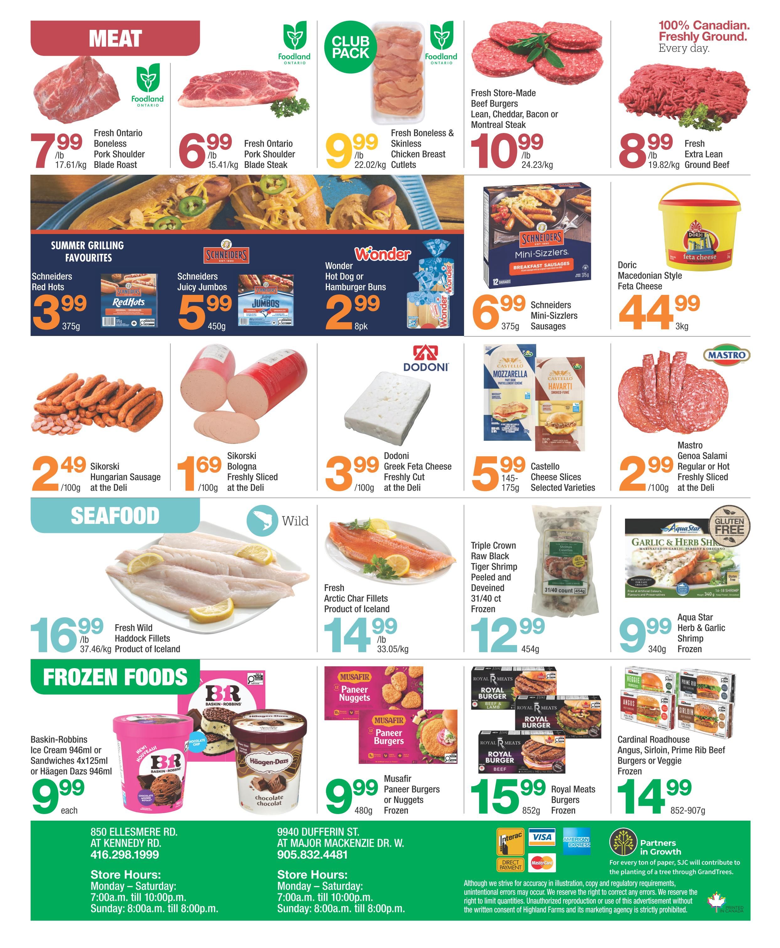 Highland Farms Flyer July 23 to 29