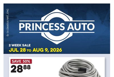 Princess Auto Flyer July 28 to August 9