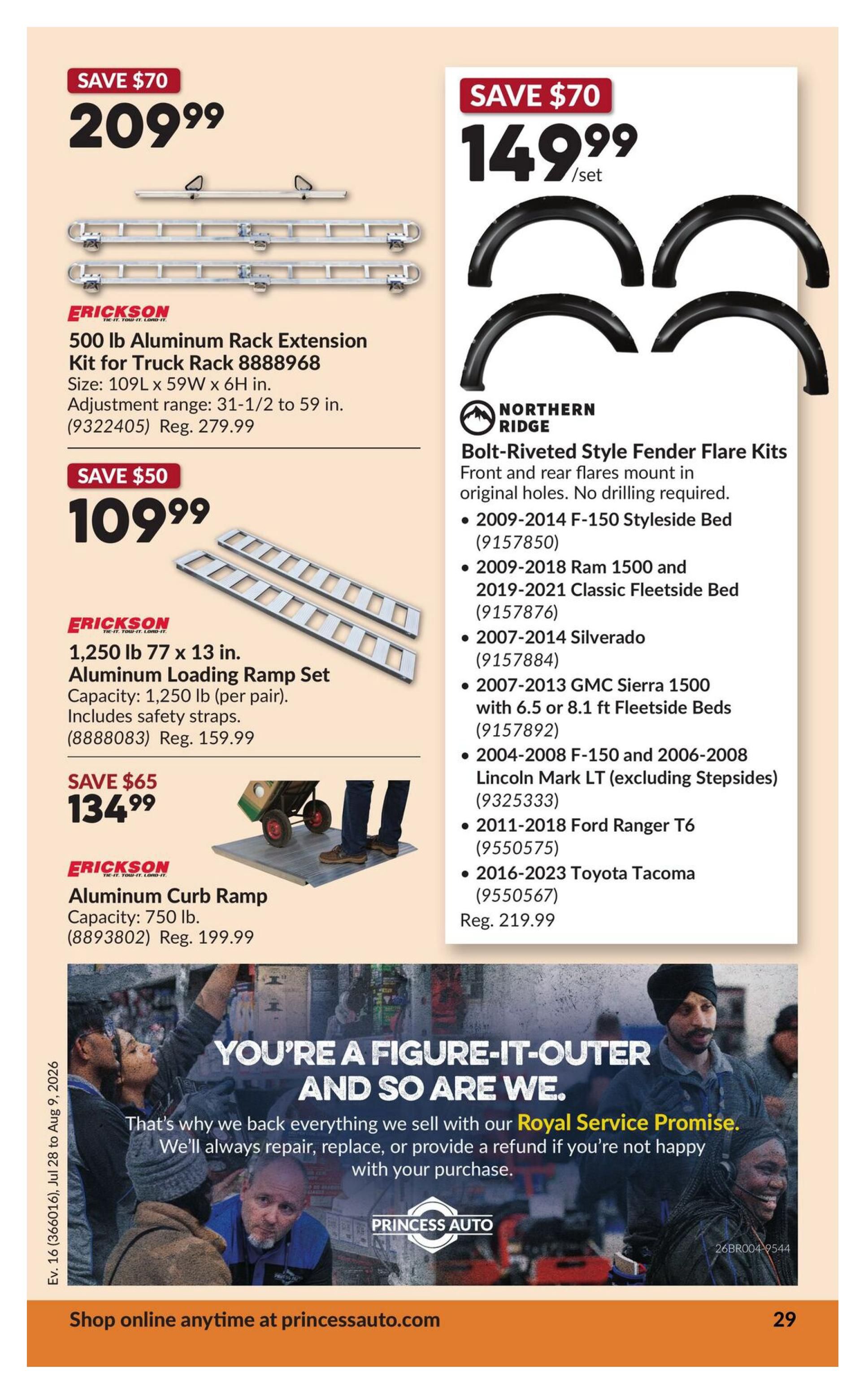 Princess Auto Flyer July 28 to August 9
