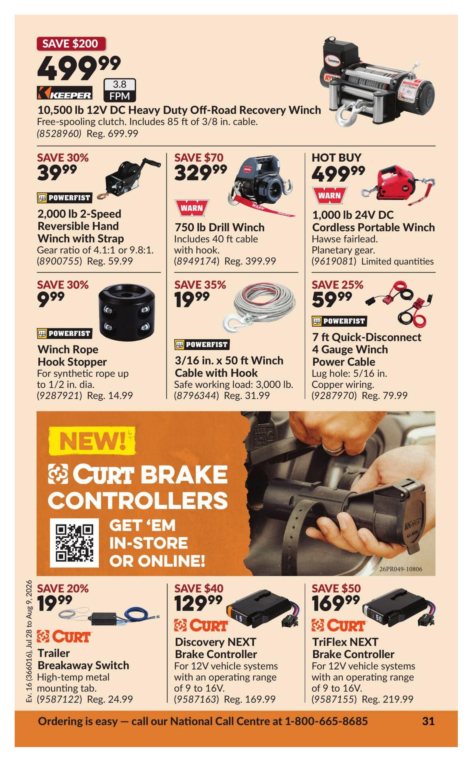 Princess Auto Flyer July 28 to August 9