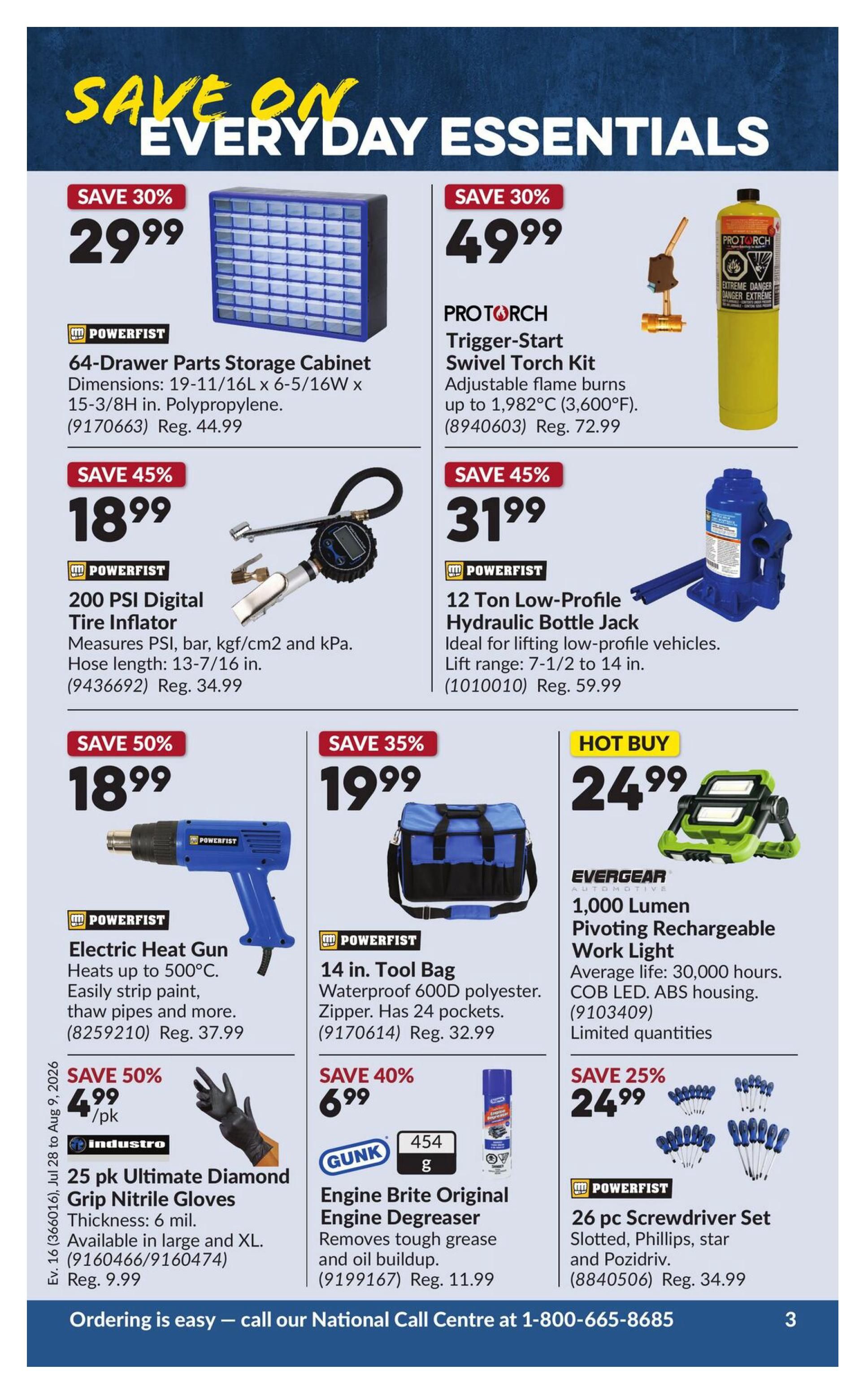 Princess Auto Flyer July 28 to August 9