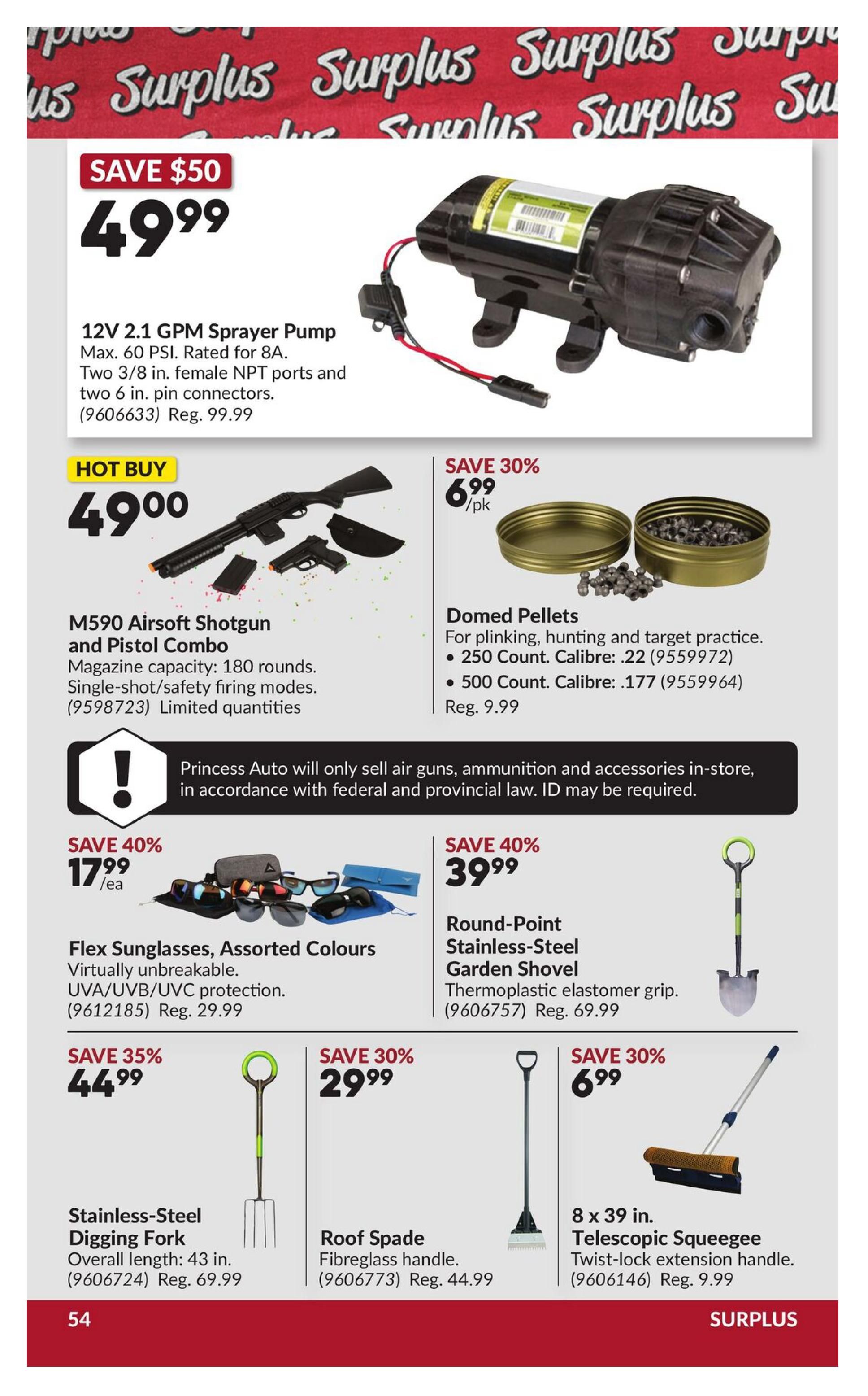 Princess Auto Flyer July 28 to August 9