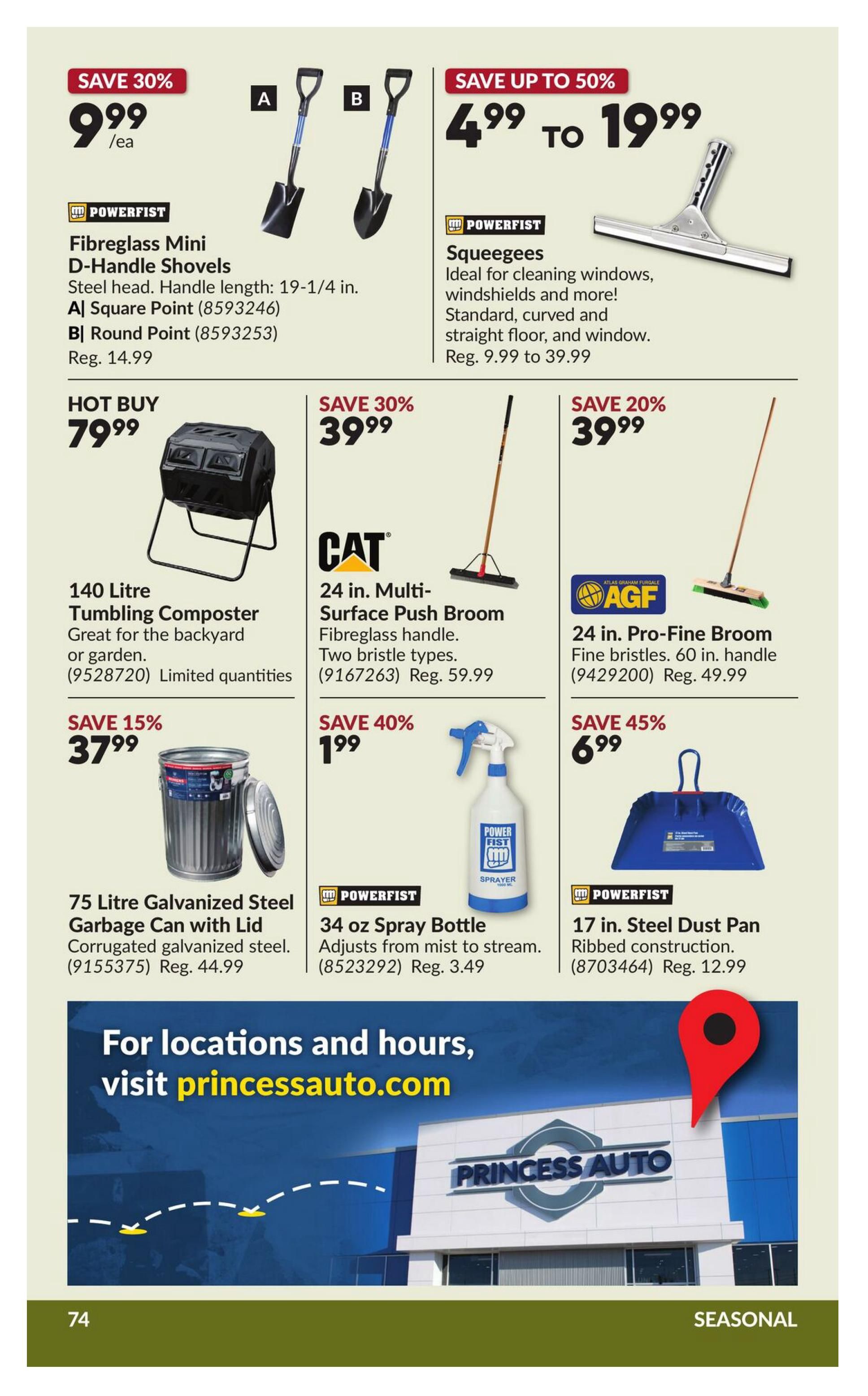 Princess Auto Flyer July 28 to August 9