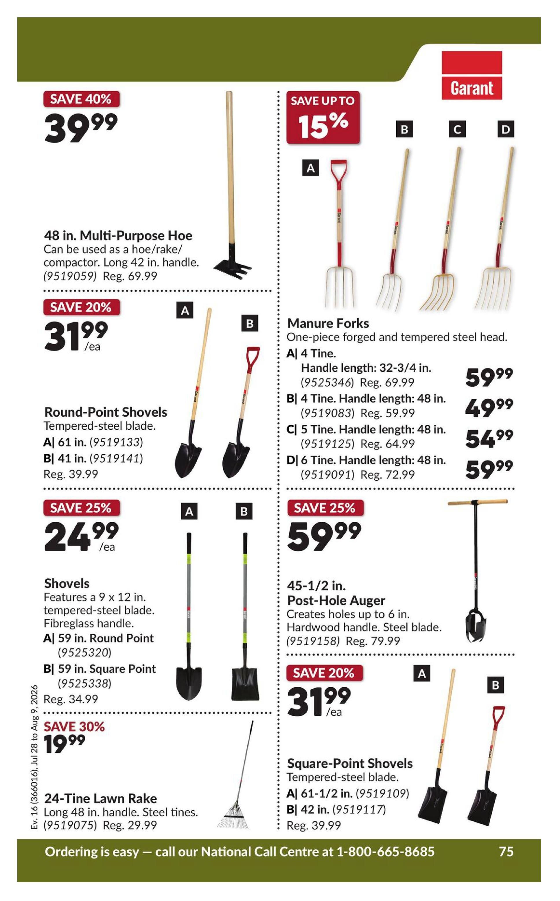 Princess Auto Flyer July 28 to August 9