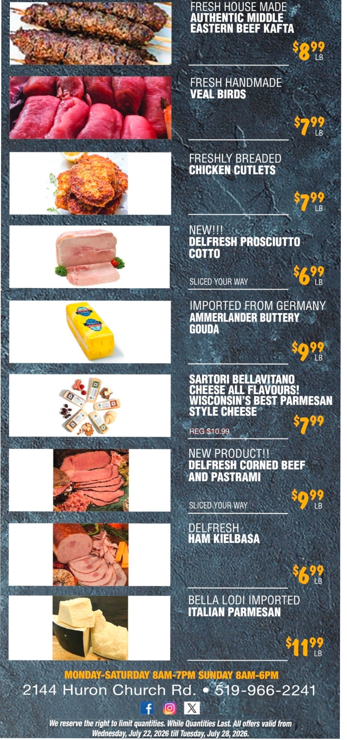 Fred's Farm Fresh Flyer July 22 to 28