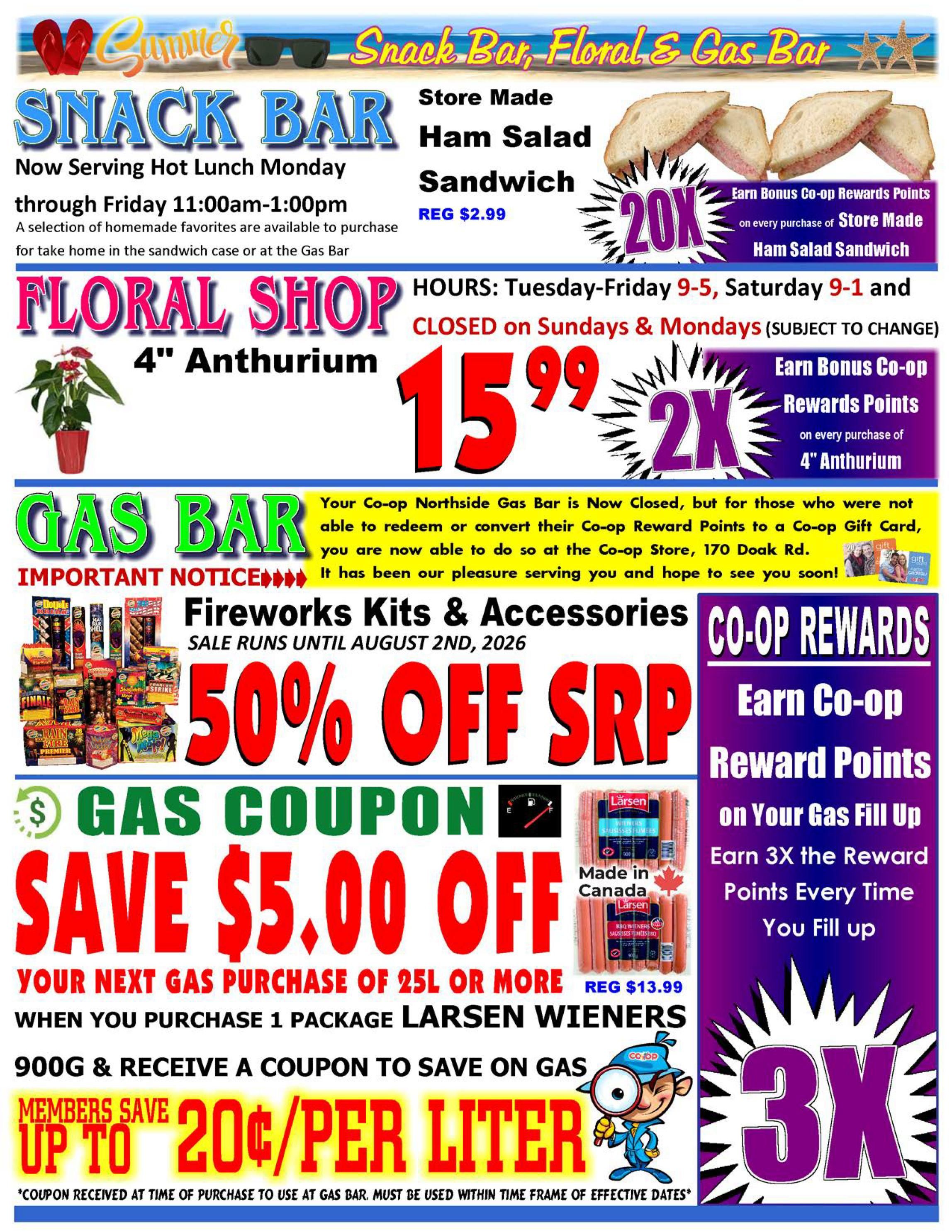 Fredericton Co-op Flyer July 23 to 29