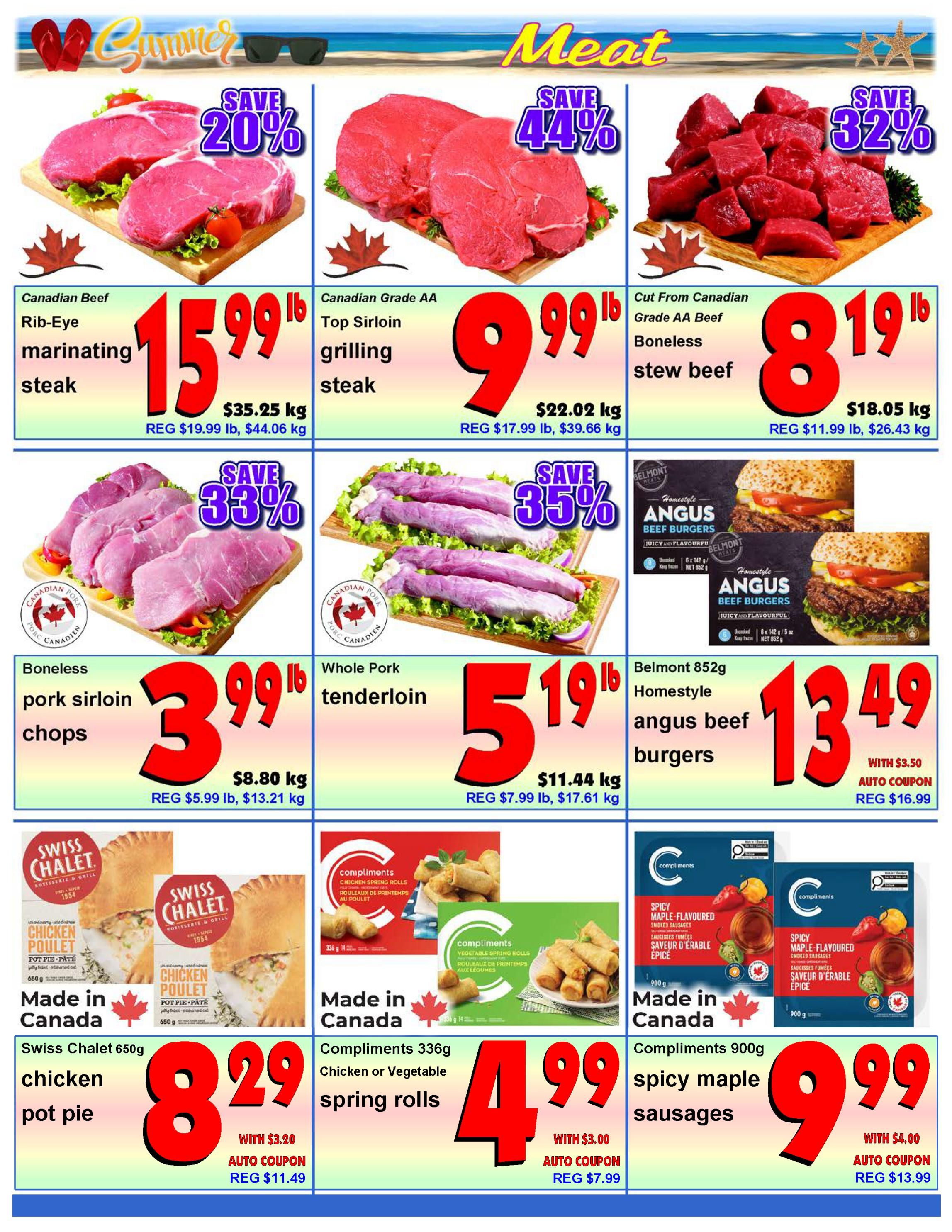 Fredericton Co-op Flyer July 23 to 29