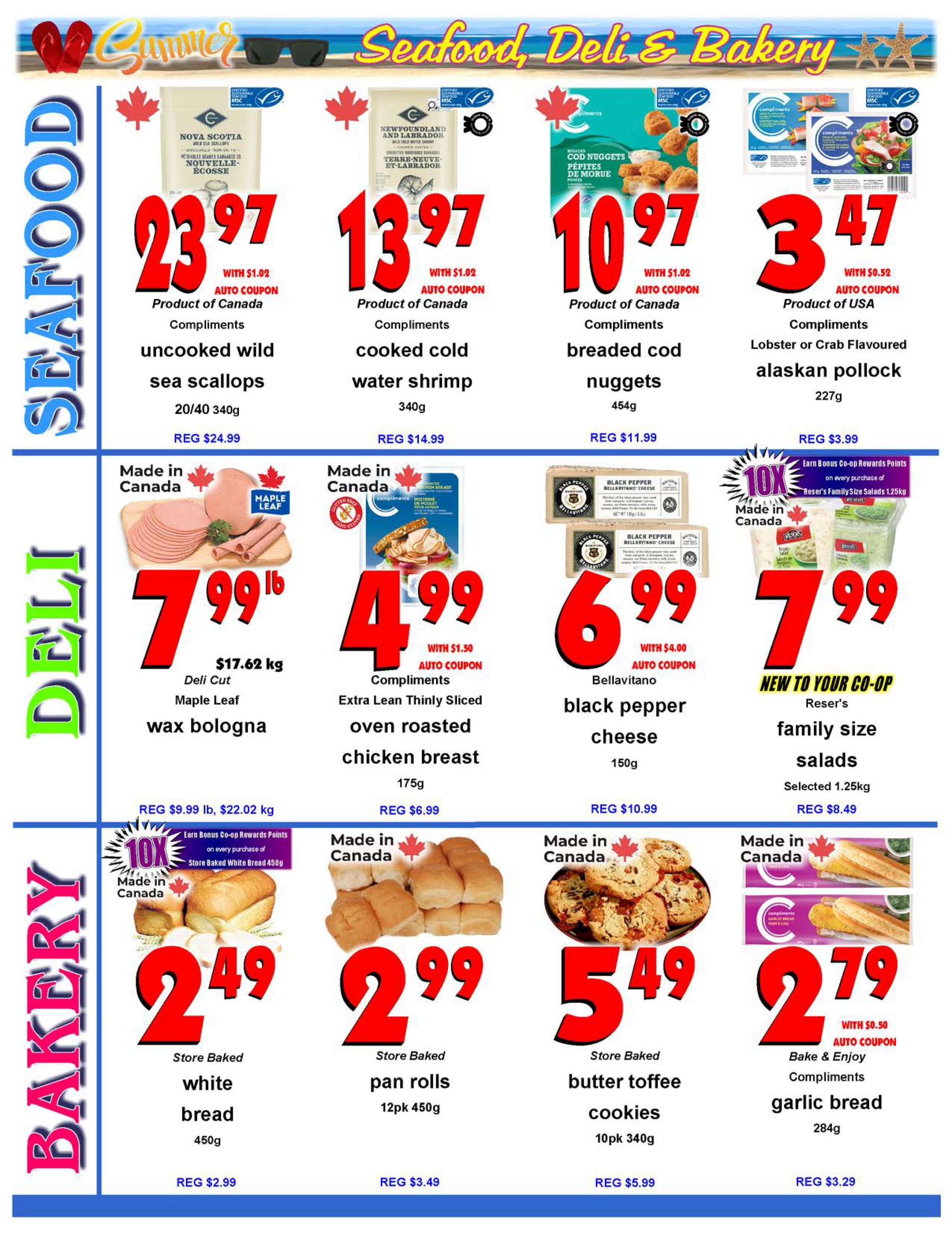 Fredericton Co-op Flyer July 23 to 29