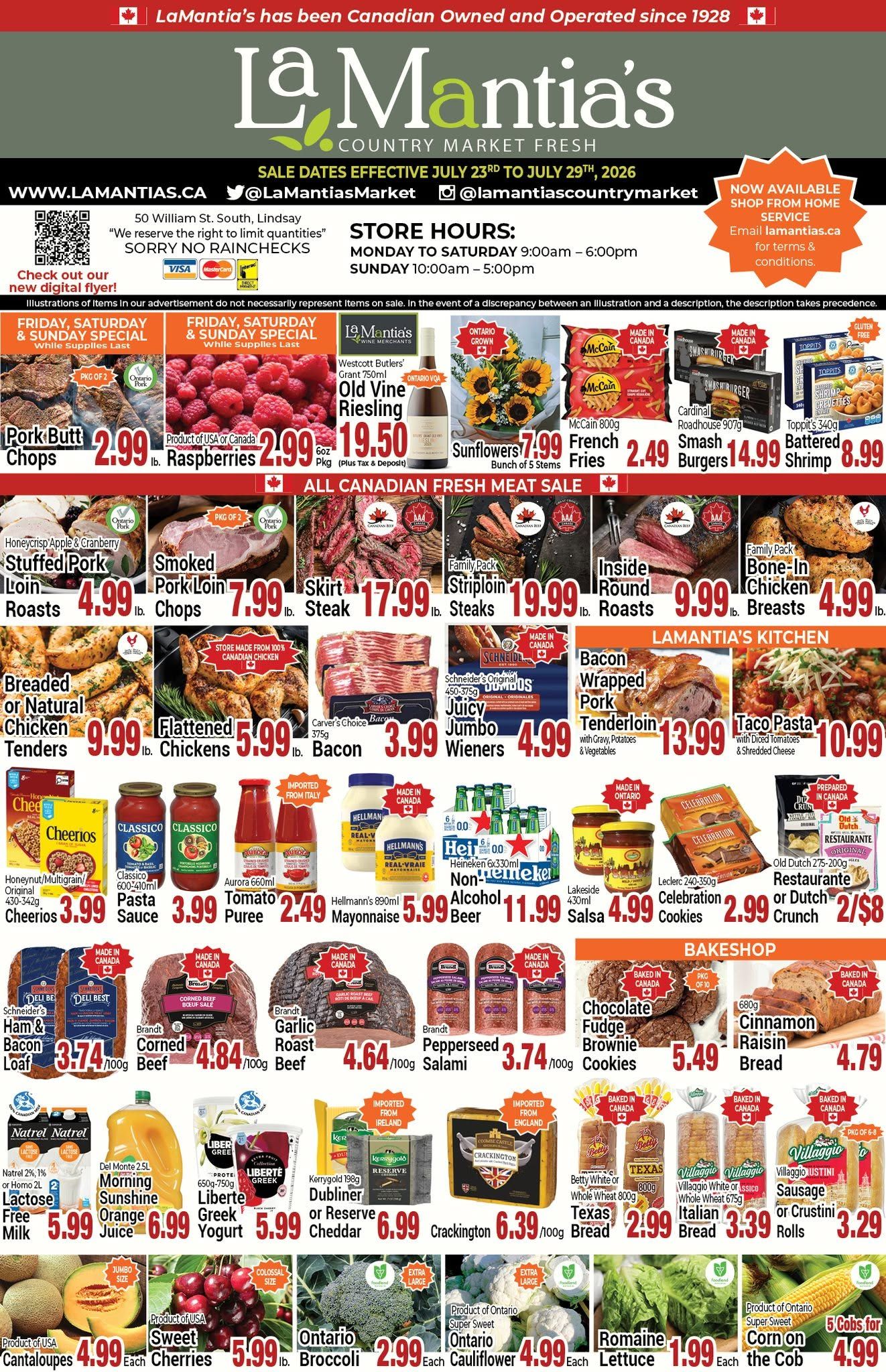 LaMantia's Flyer July 23 to 29