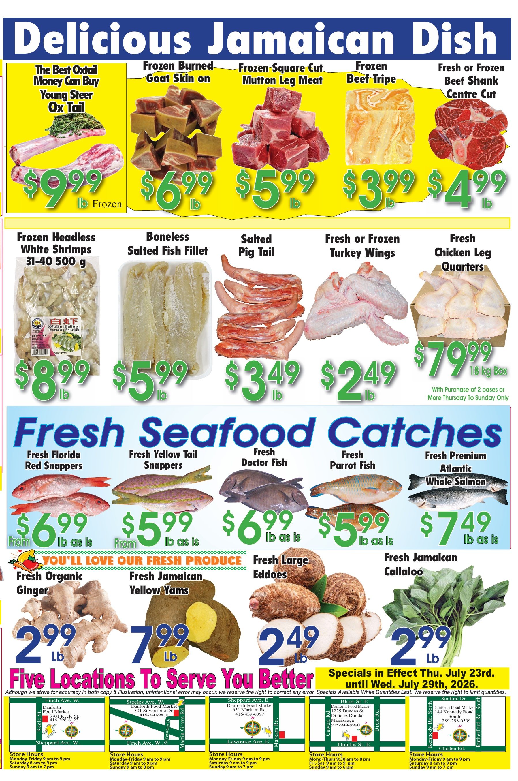 Danforth Food Market Flyer July 23 to 29