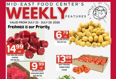 Mid-East Food Centre Flyer July 23 to 29