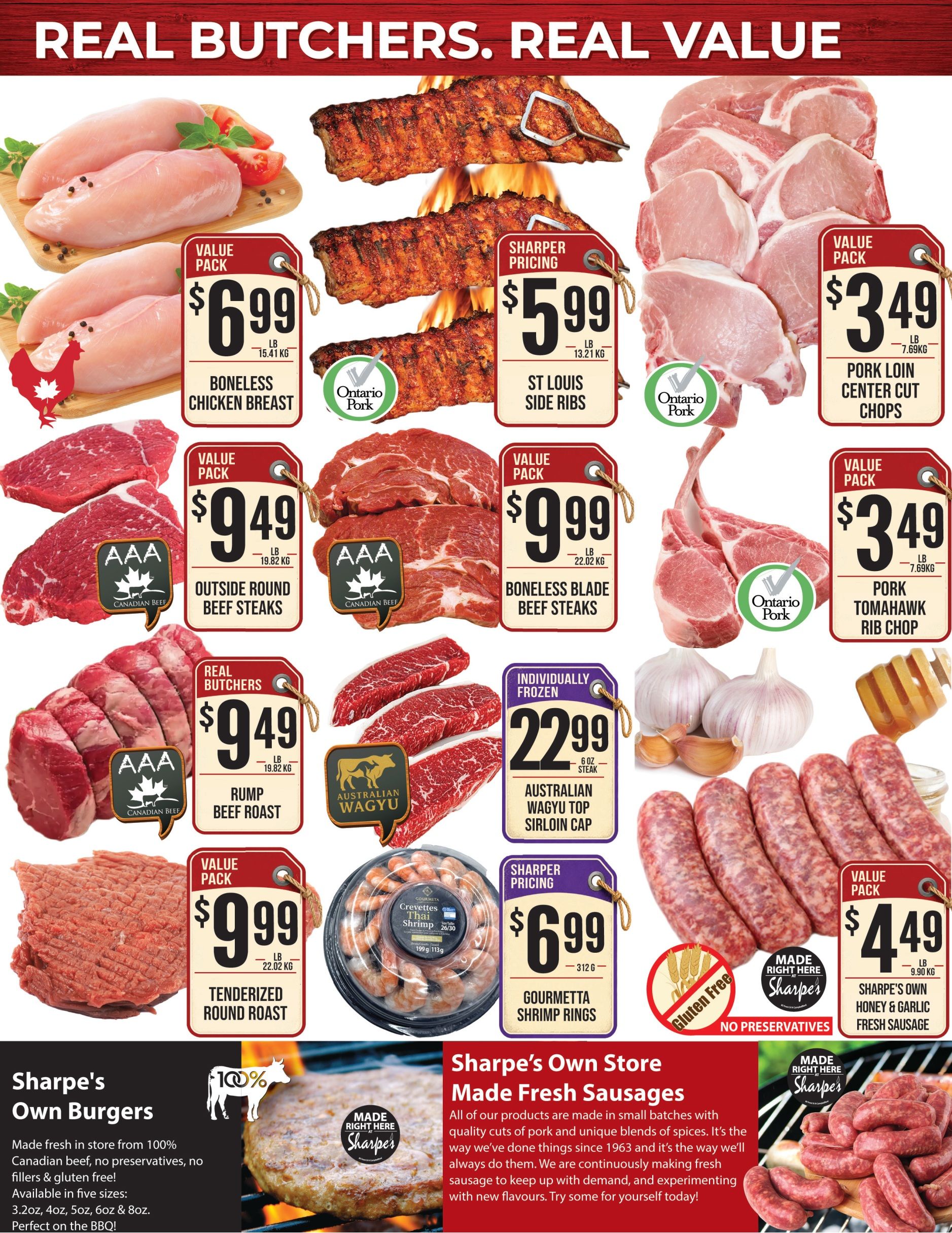 Sharpe's Food Market Flyer July 23 to 29