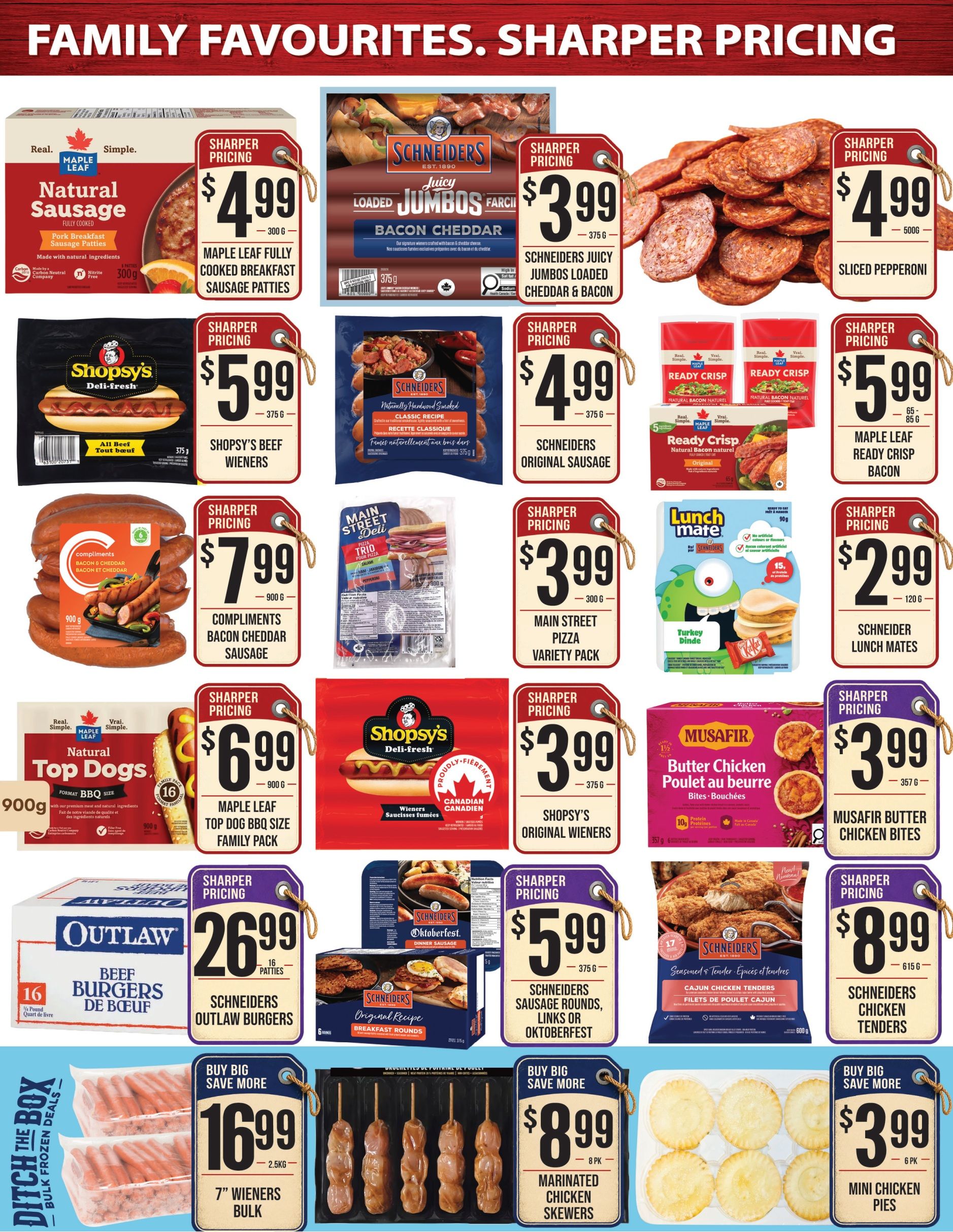 Sharpe's Food Market Flyer July 23 to 29