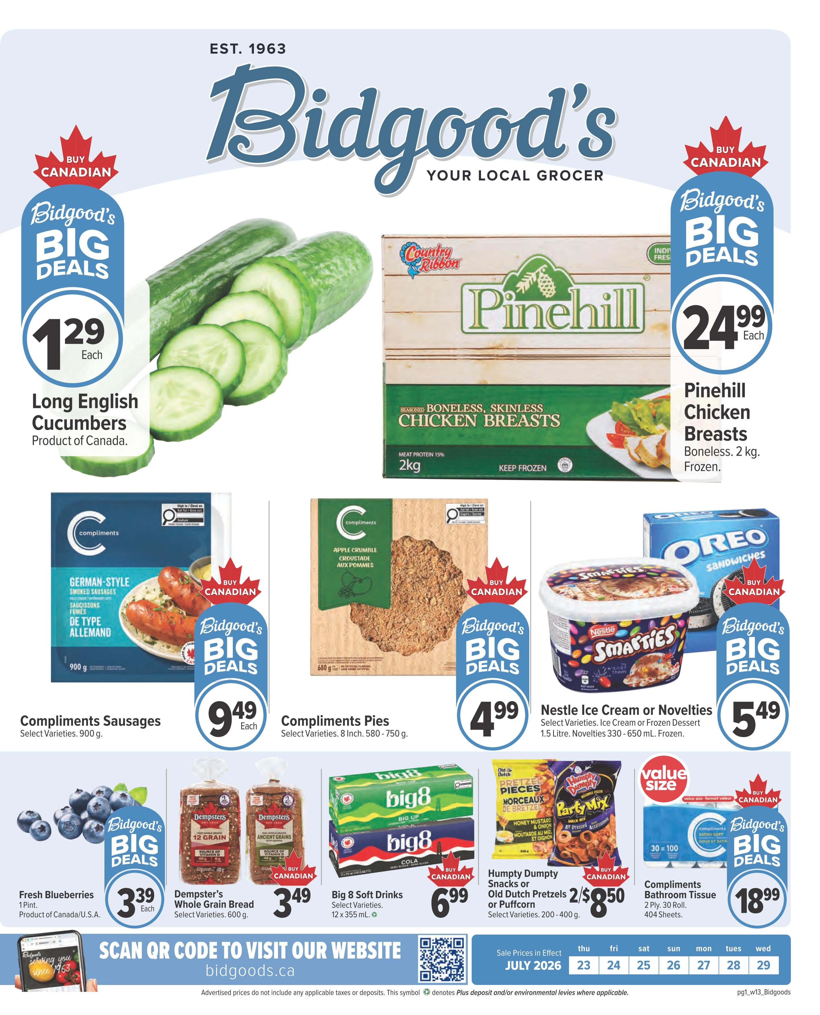 Bidgood's Flyer July 23 to 29