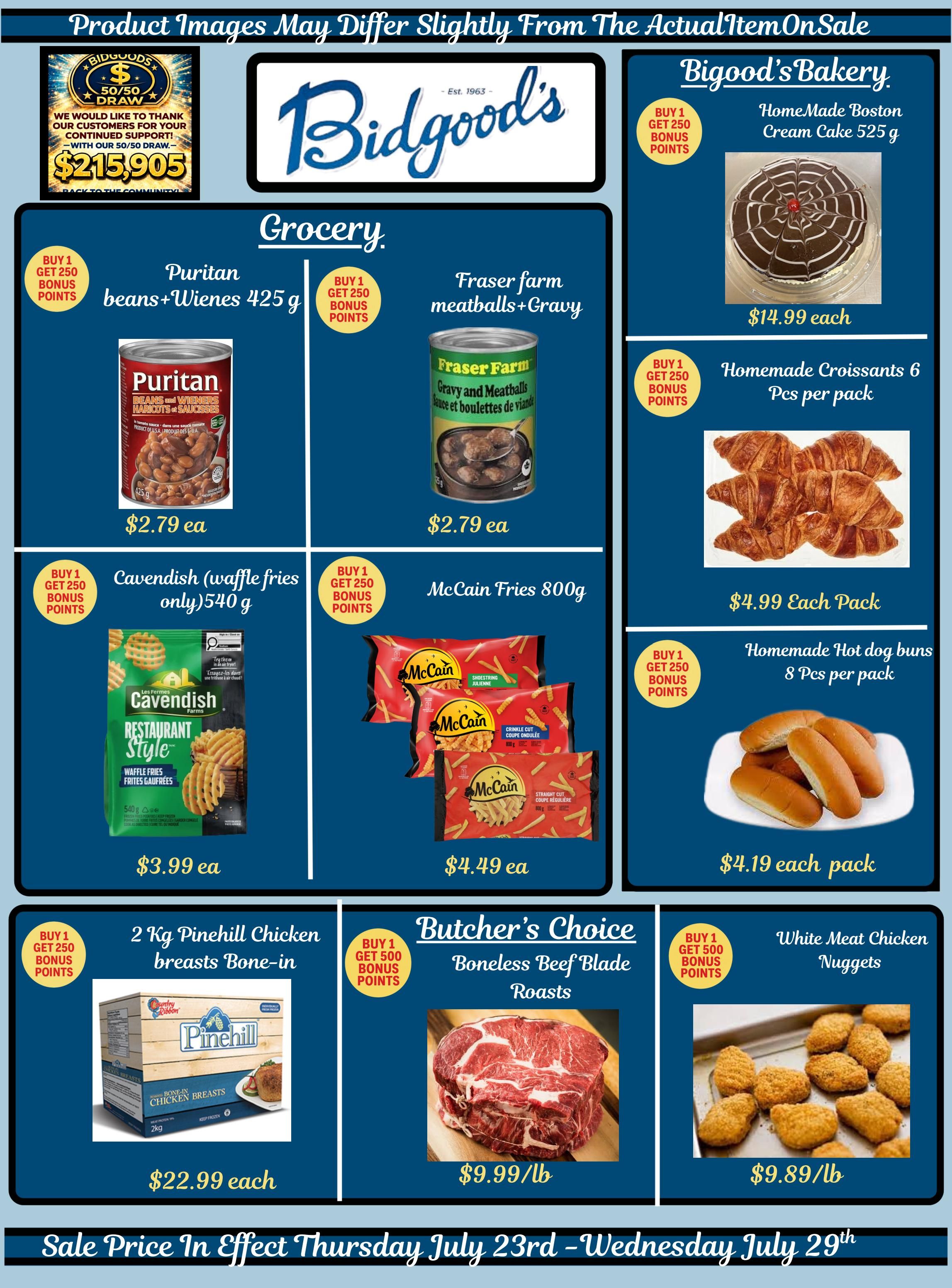 Bidgood's Flyer July 23 to 29