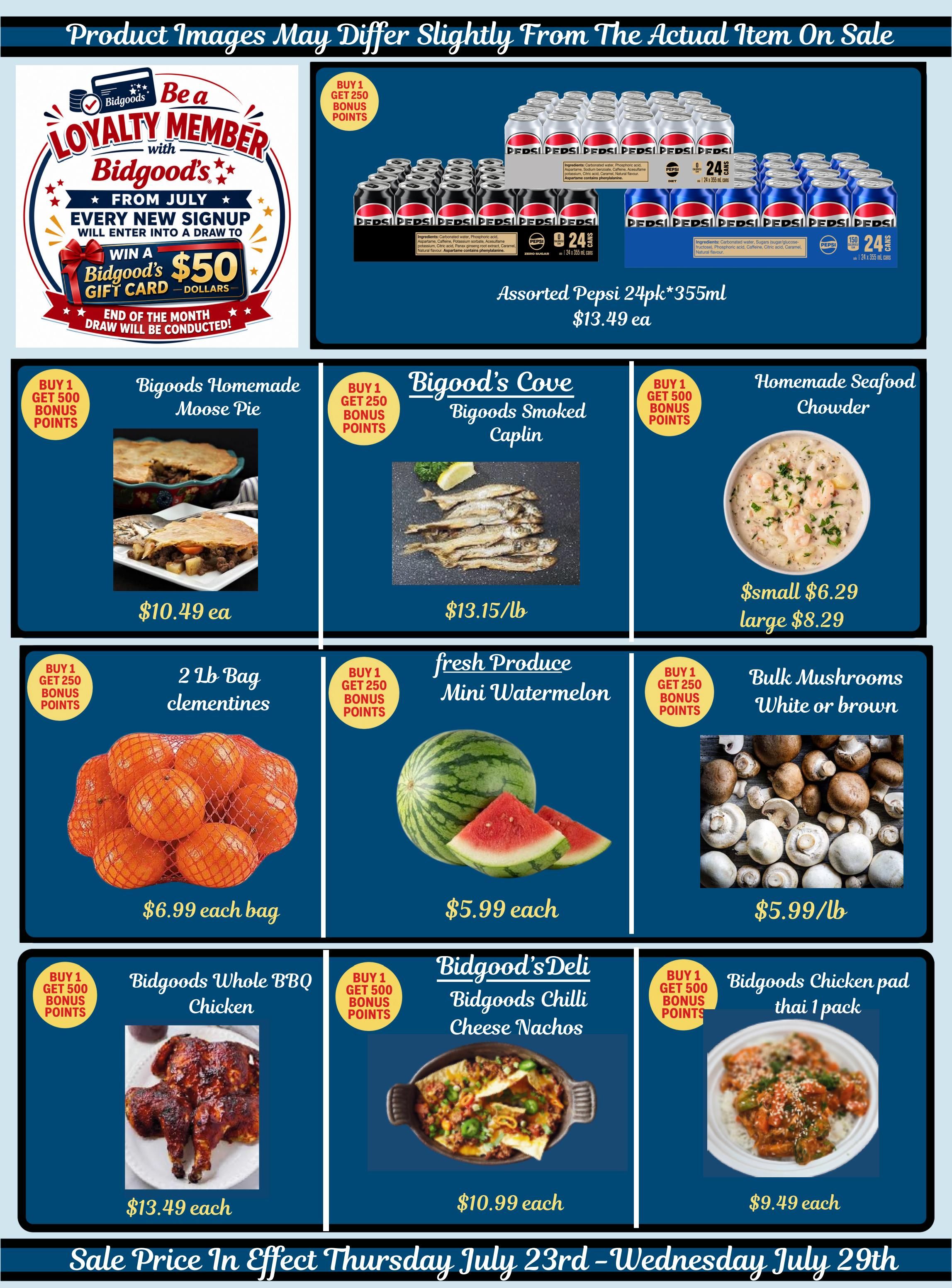Bidgood's Flyer July 23 to 29