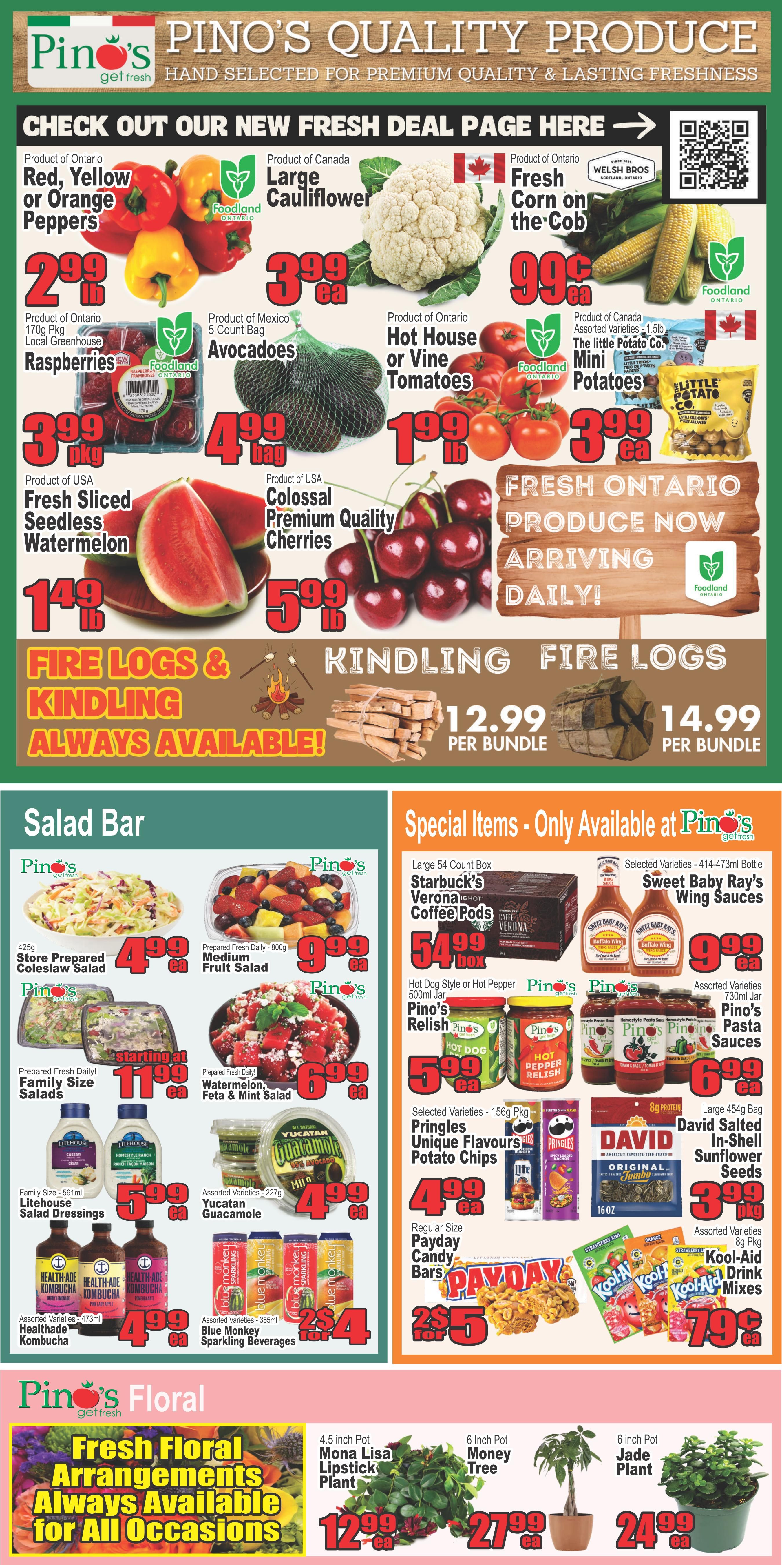 Pino's Flyer July 23 to 29