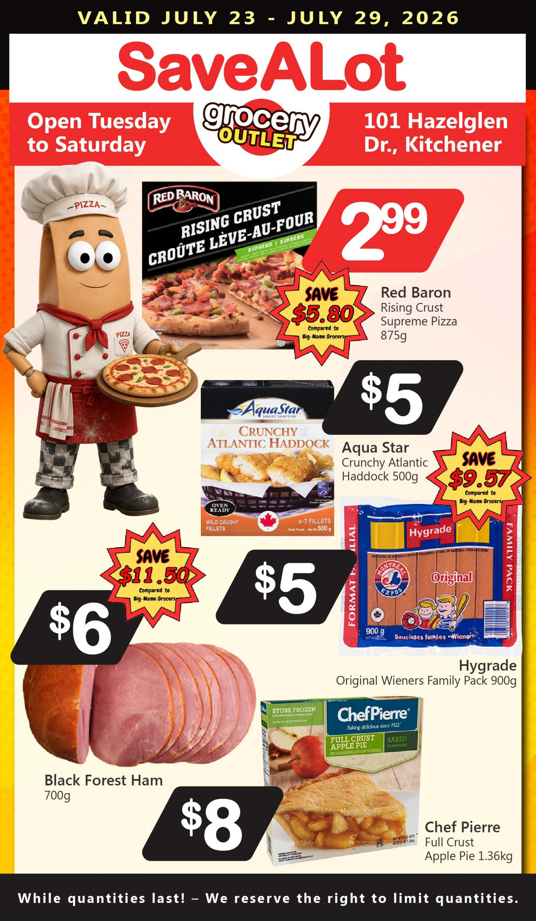 SaveALot Grocery Outlet Flyer July 23 to 29