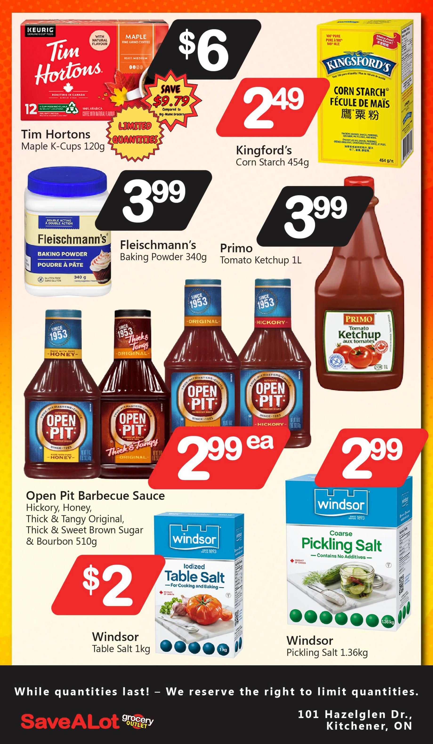 SaveALot Grocery Outlet Flyer July 23 to 29