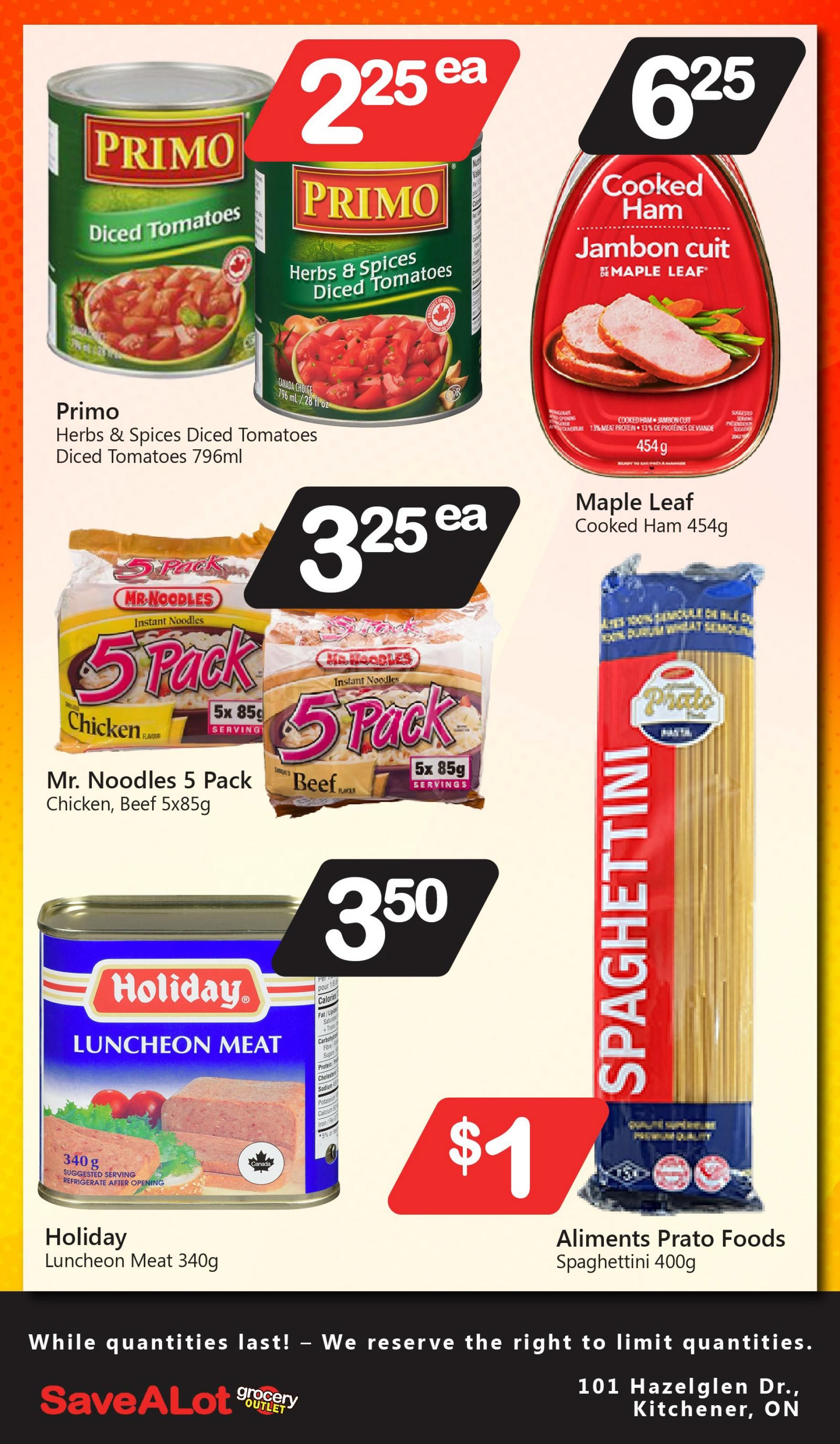 SaveALot Grocery Outlet Flyer July 23 to 29