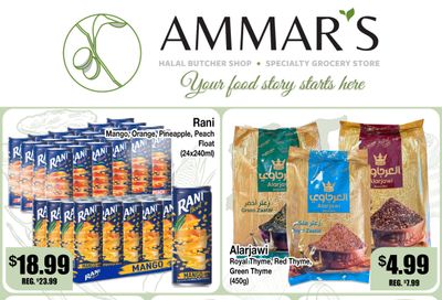 Ammar's Halal Meats Flyer July 23 to 29