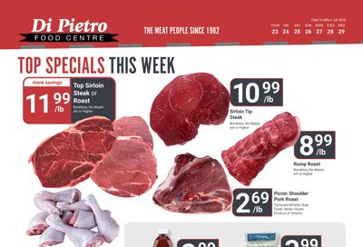 Di Pietro Food Centre Flyer July 23 to 29