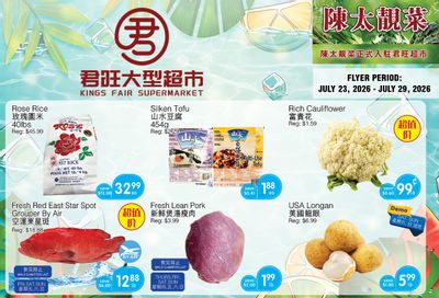 Kings Fair Supermarket Flyer July 23 to 29