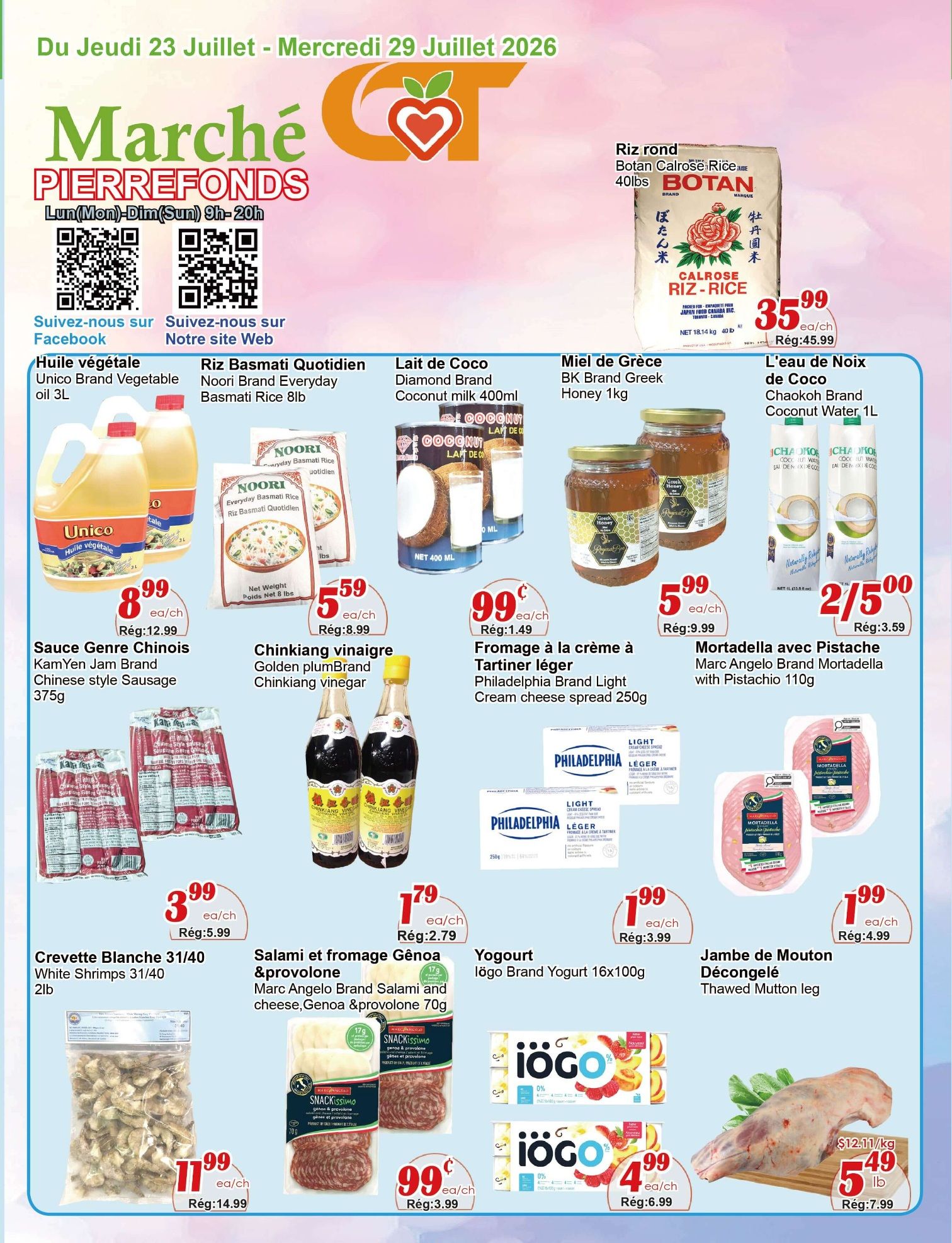 Marche C&T (Pierrefonds) Flyer July 23 to 29