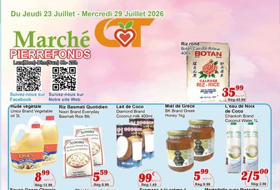 Marche C&T (Pierrefonds) Flyer July 23 to 29