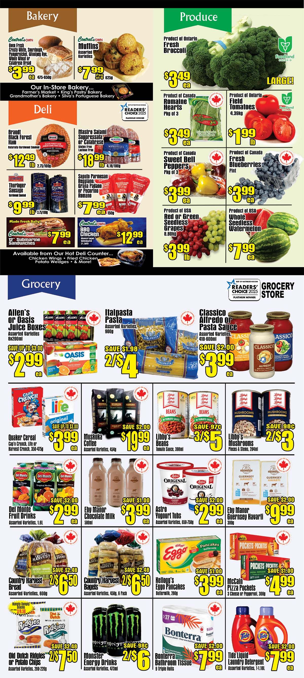 Central Fresh Market Flyer July 23 to 29
