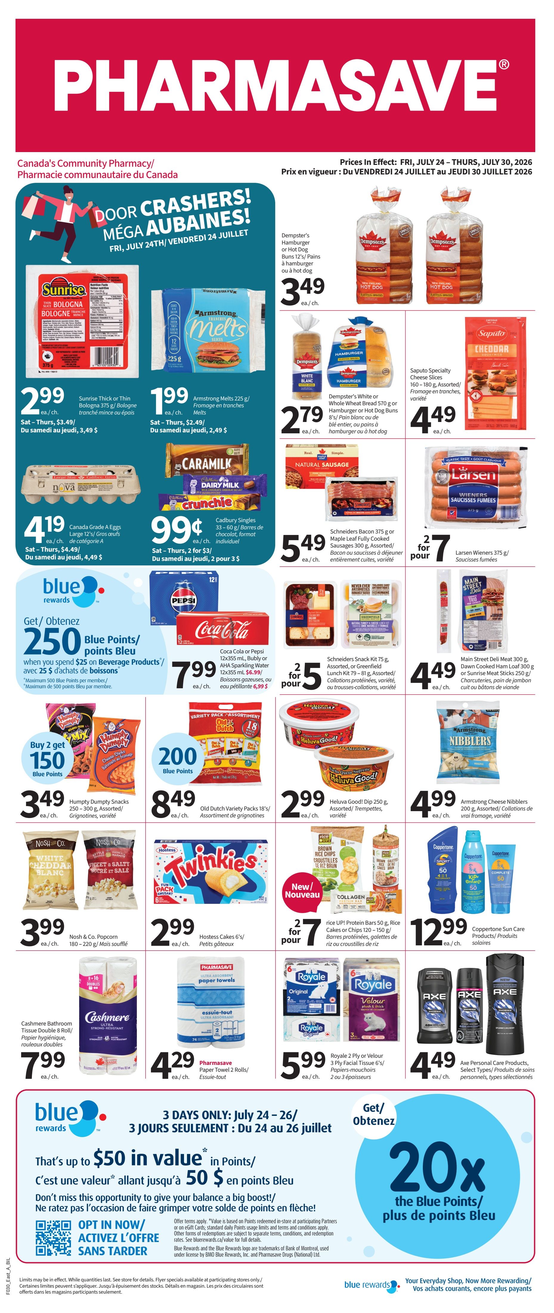 Pharmasave (NB) Flyer July 24 to 30