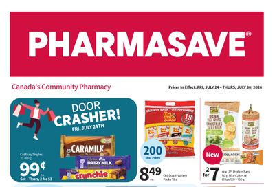 Pharmasave (West) Flyer July 24 to 30