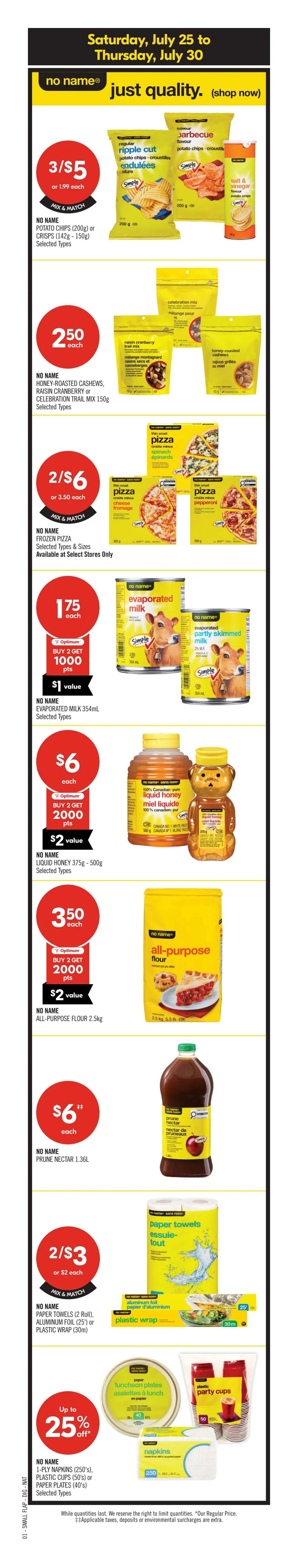Shoppers Drug Mart (ON) Flyer July 25 to 30