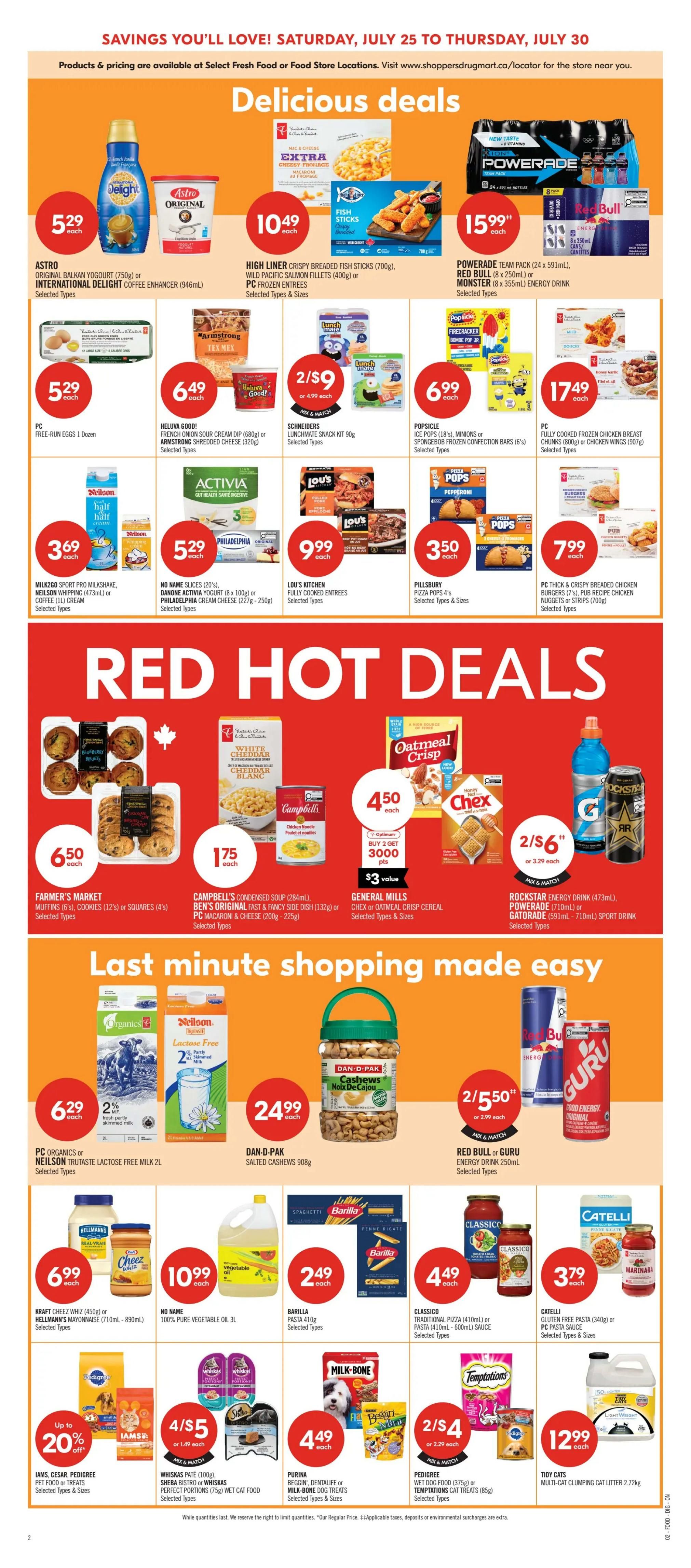 Shoppers Drug Mart (ON) Flyer July 25 to 30