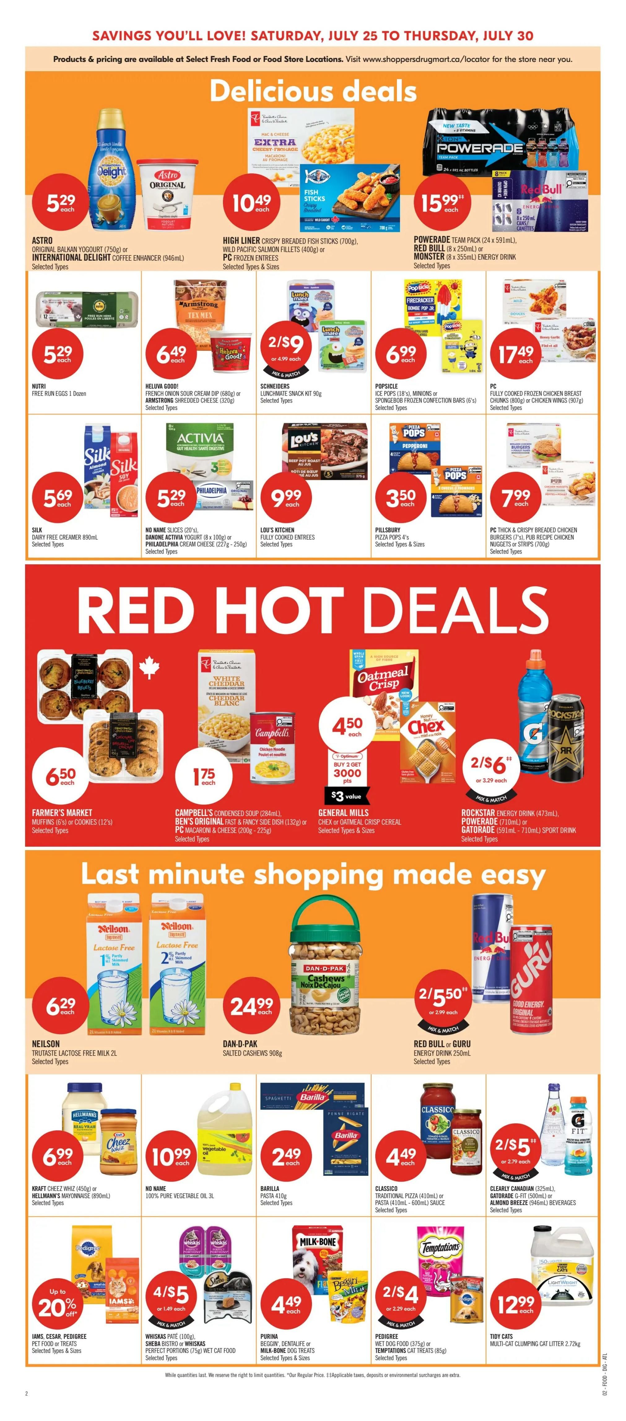 Shoppers Drug Mart (Atlantic) Flyer July 25 to 30