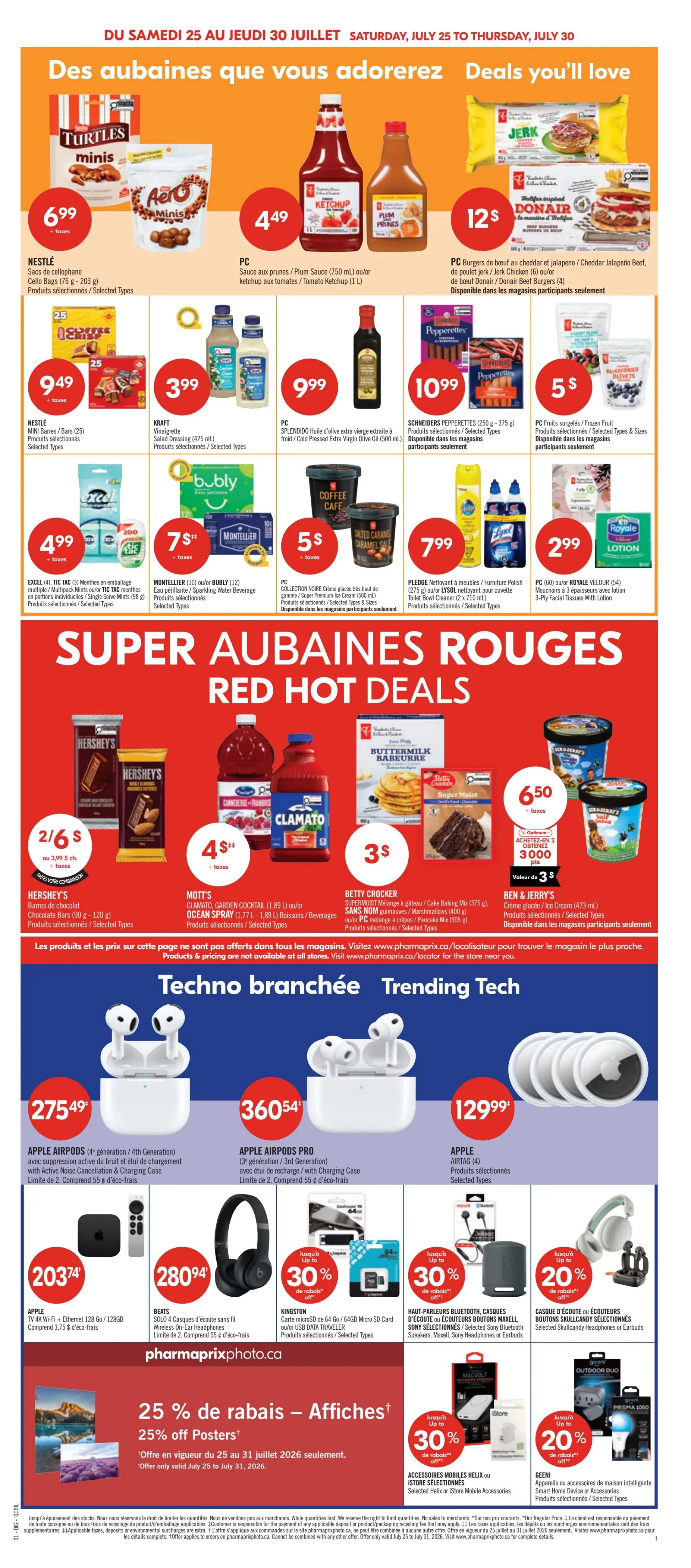 Pharmaprix Flyer July 25 to 30
