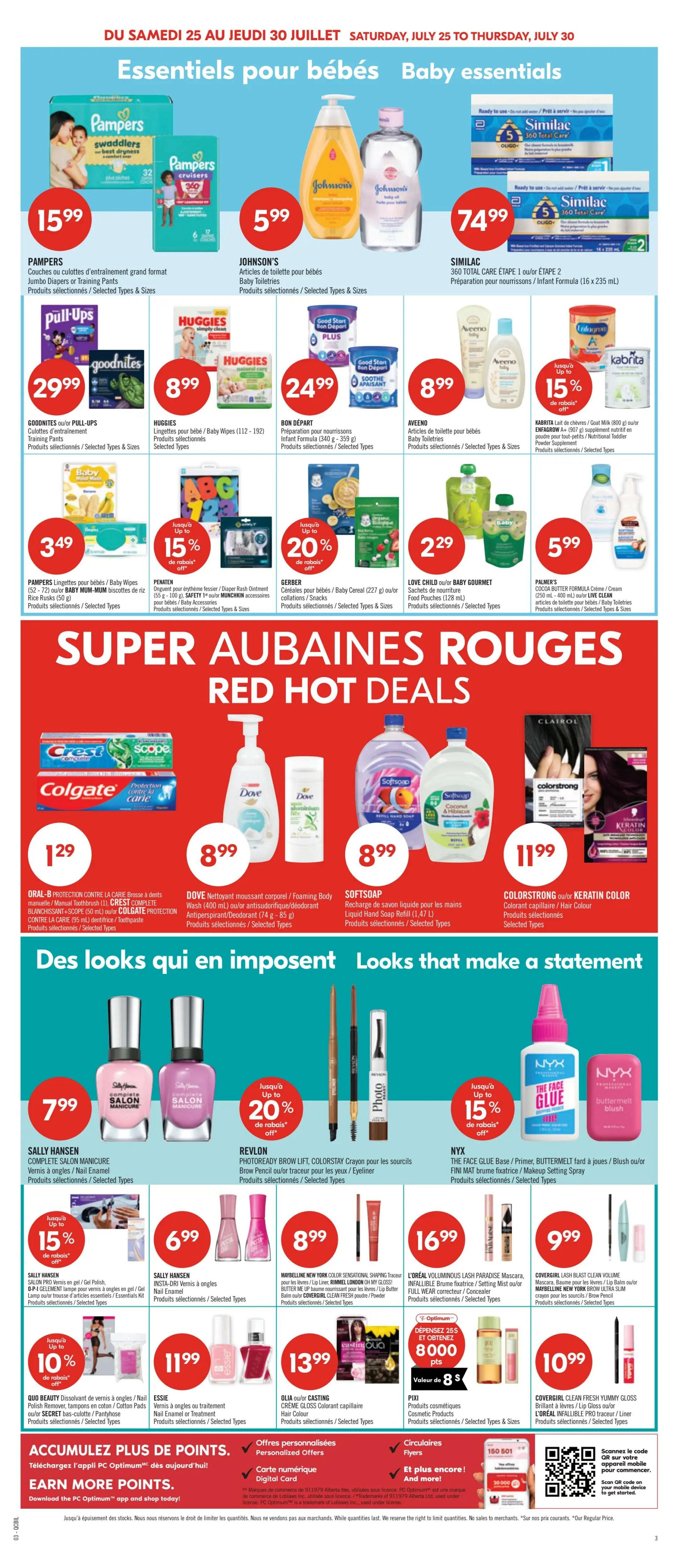 Pharmaprix Flyer July 25 to 30